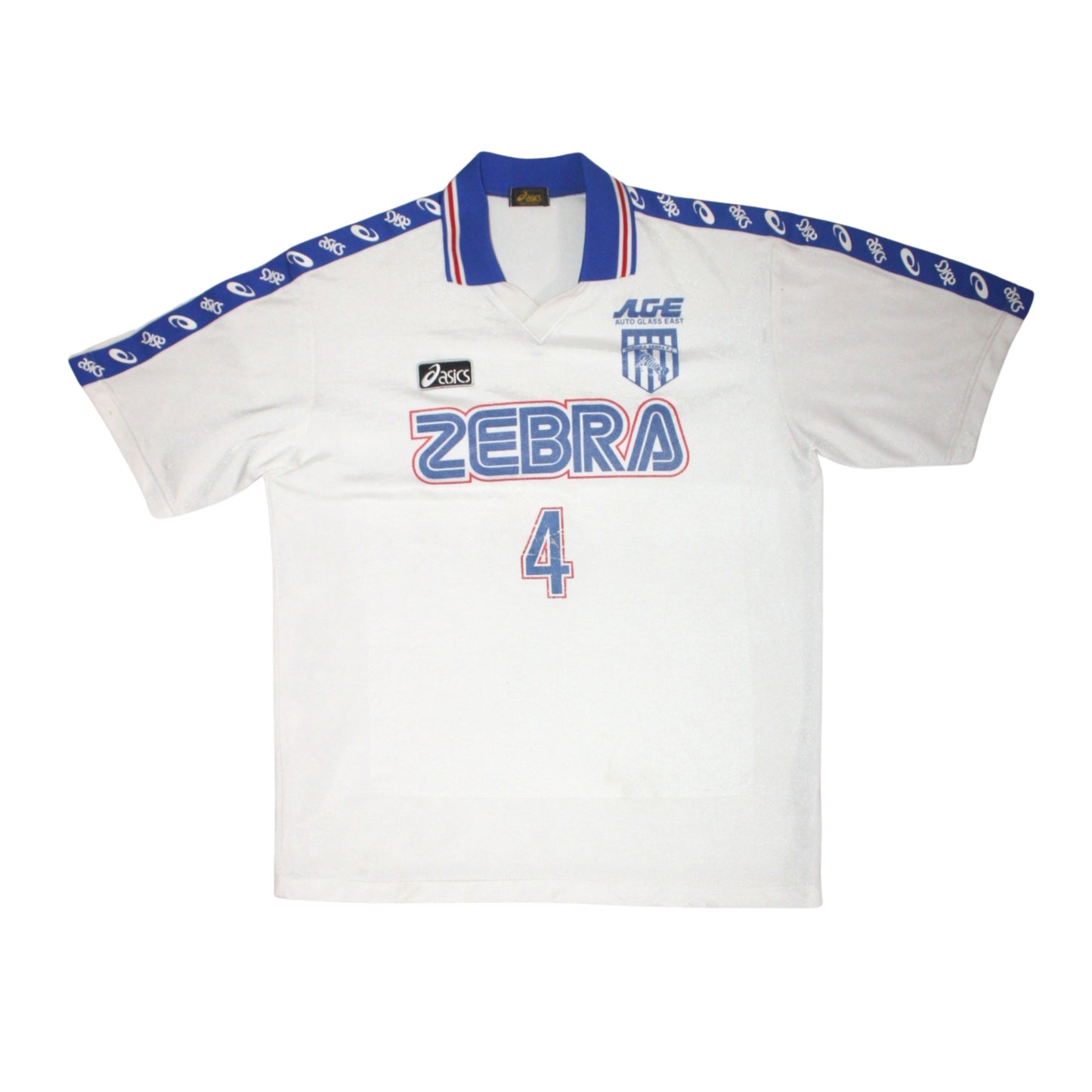 1990S MORIOKA ZEBRA F.C. ASICS JERSEY