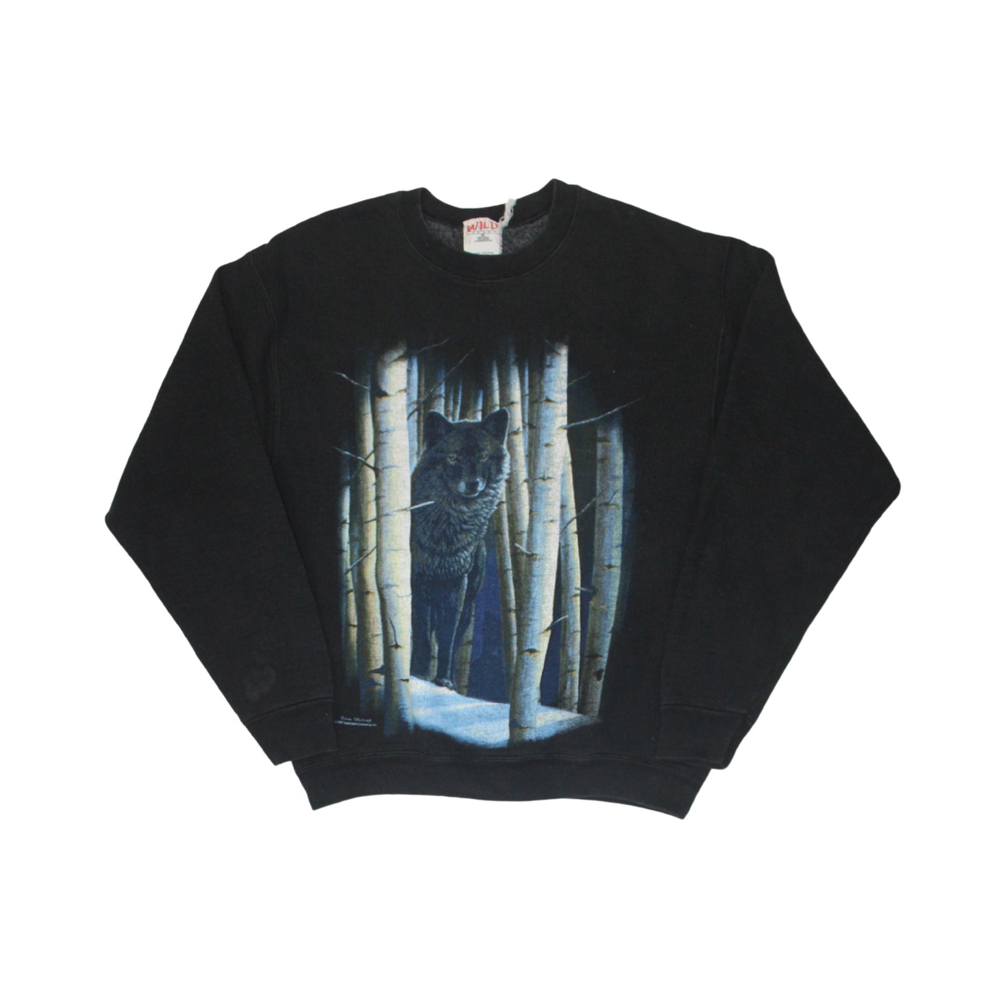 1997 WILD GEAR WOLF SWEATSHIRT