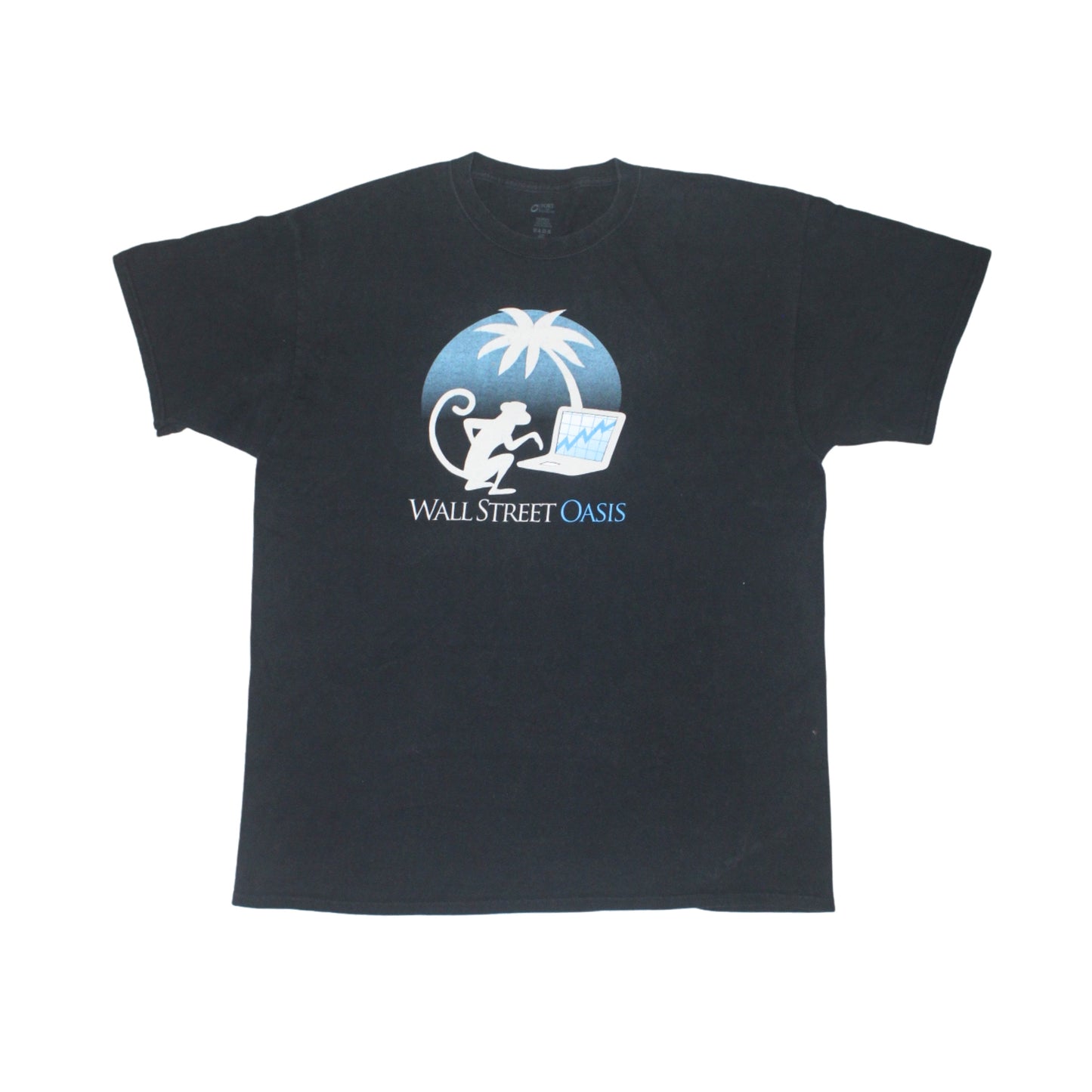 2010S WALL STREET OASIS MONKEY LOGO TEE