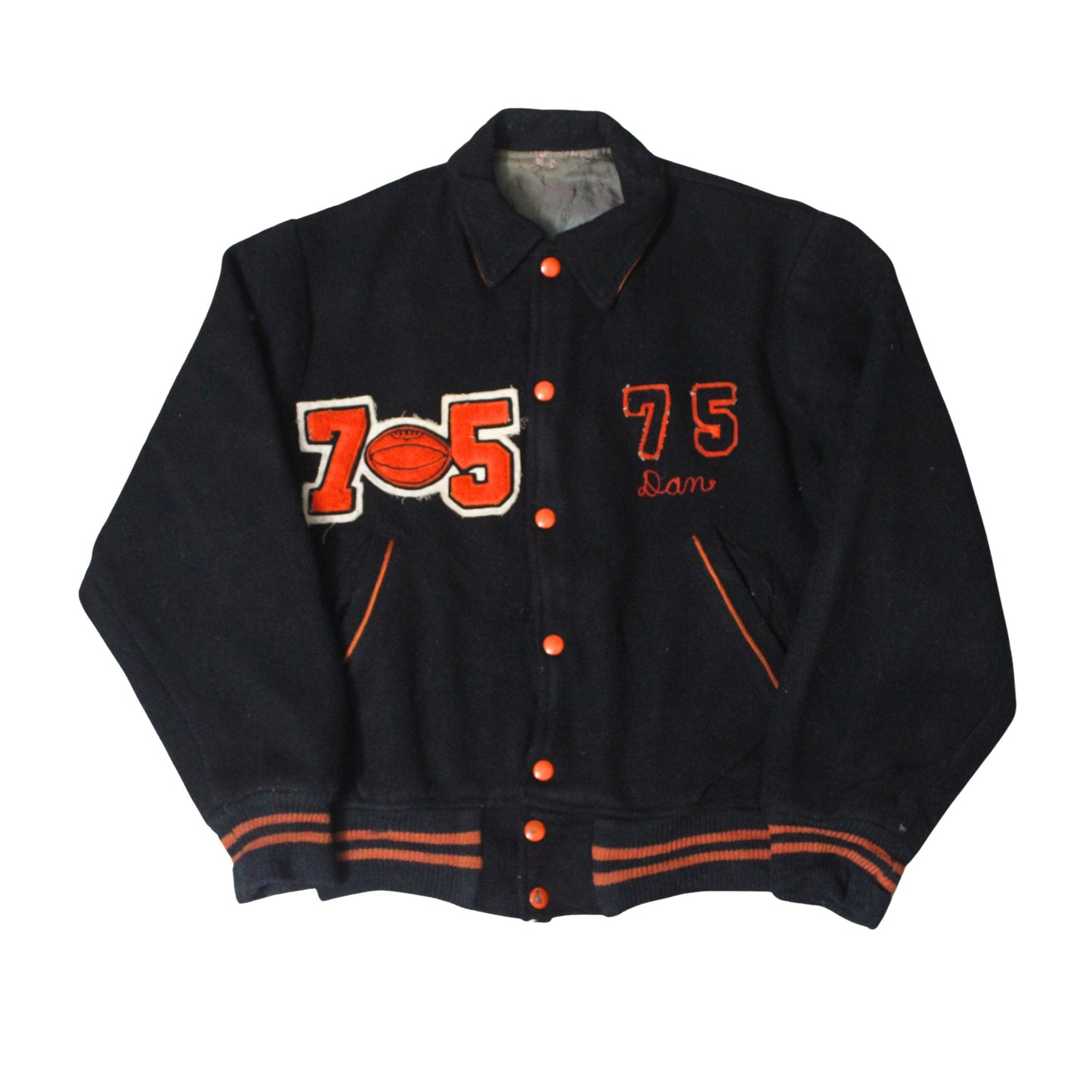 1970S NEWCOMERSTOWN TROJANS VARSITY JACKET