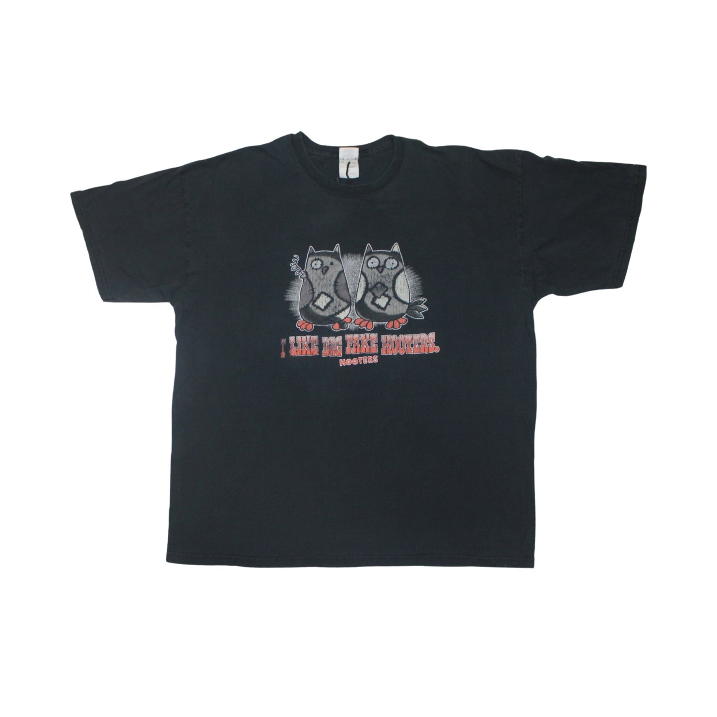 2000S HOOTERS “BIG FAKE HOOTERS” TEE