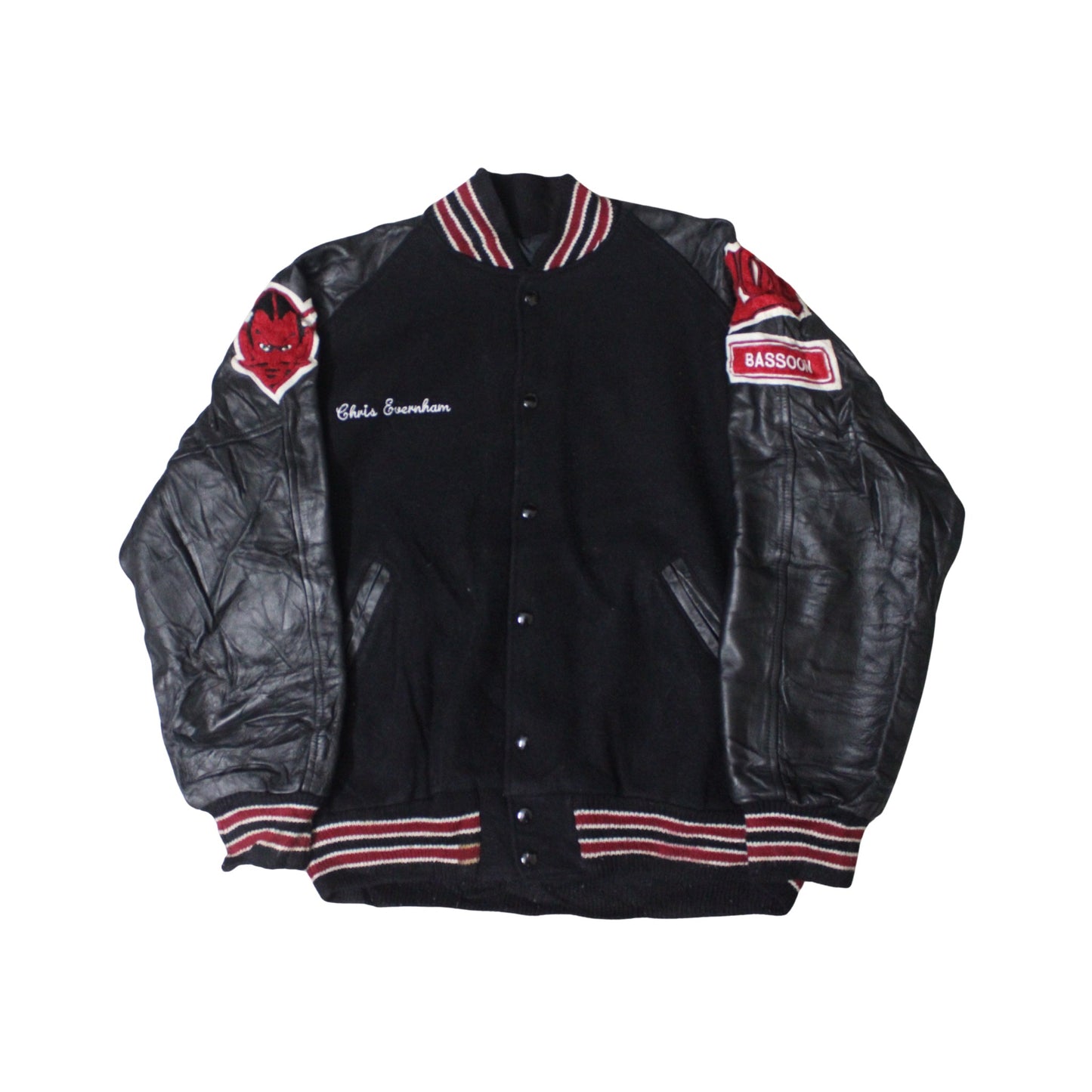 1990'S WARNER ROBBINS VARSITY JACKET