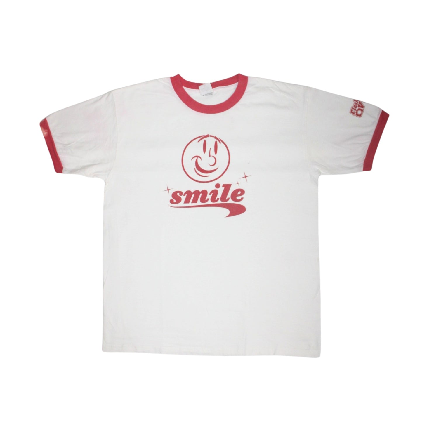2000S VIRGIN MOBILE SMILE RINGER TEE