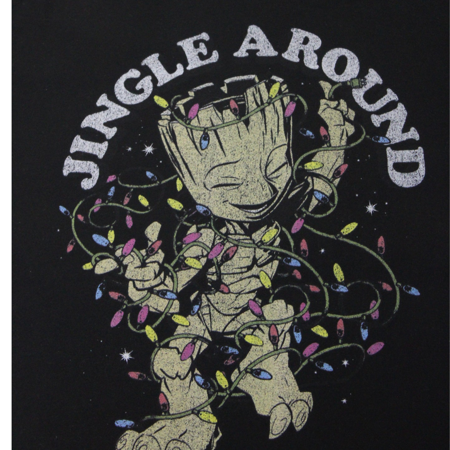 2010s MARVEL GROOT “JINGLE AROUND” TEE