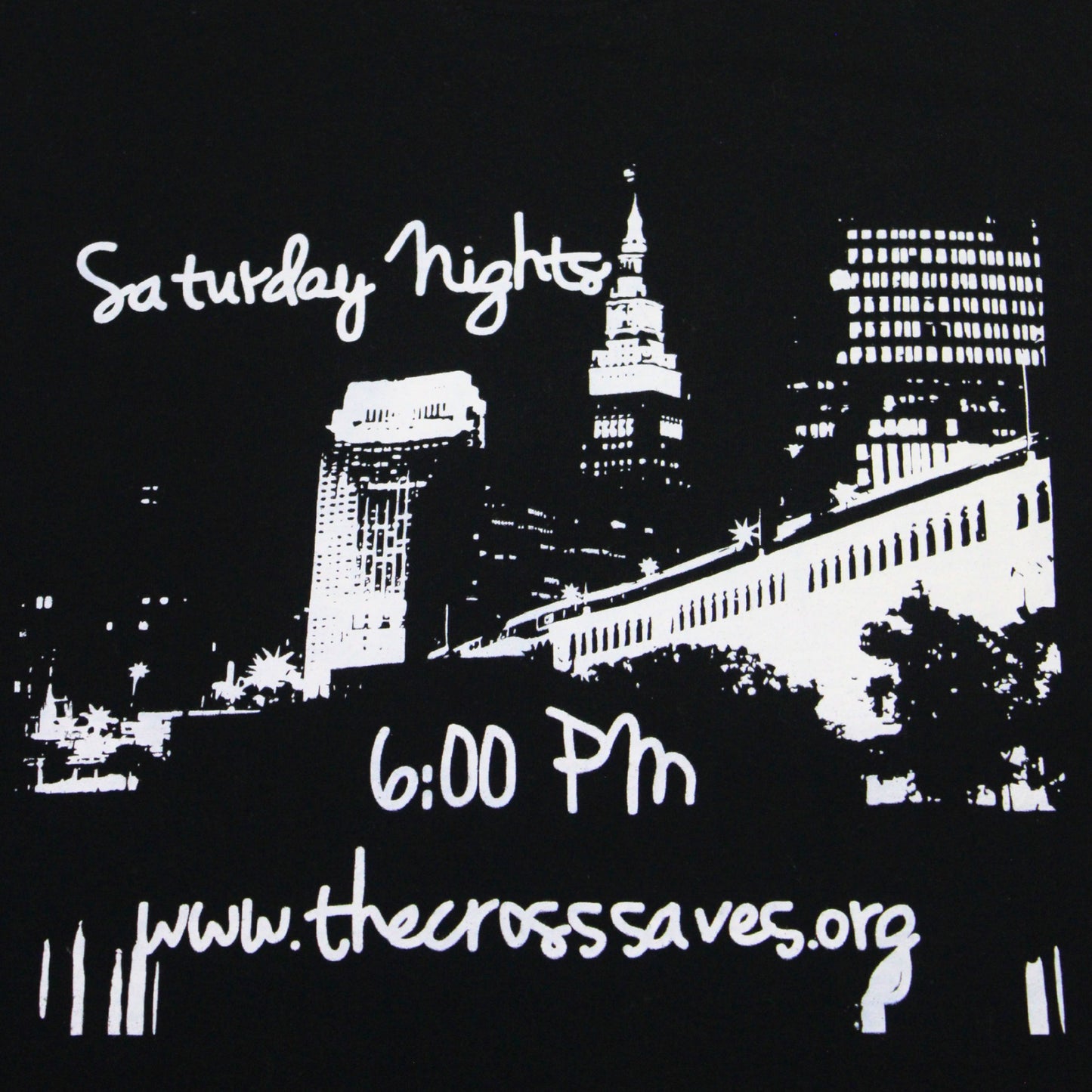 2010S THE CROSS SAVES ORG TEE