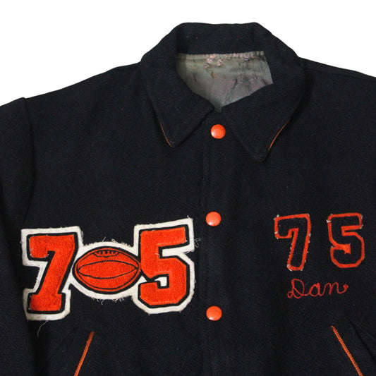 1970S NEWCOMERSTOWN TROJANS VARSITY JACKET