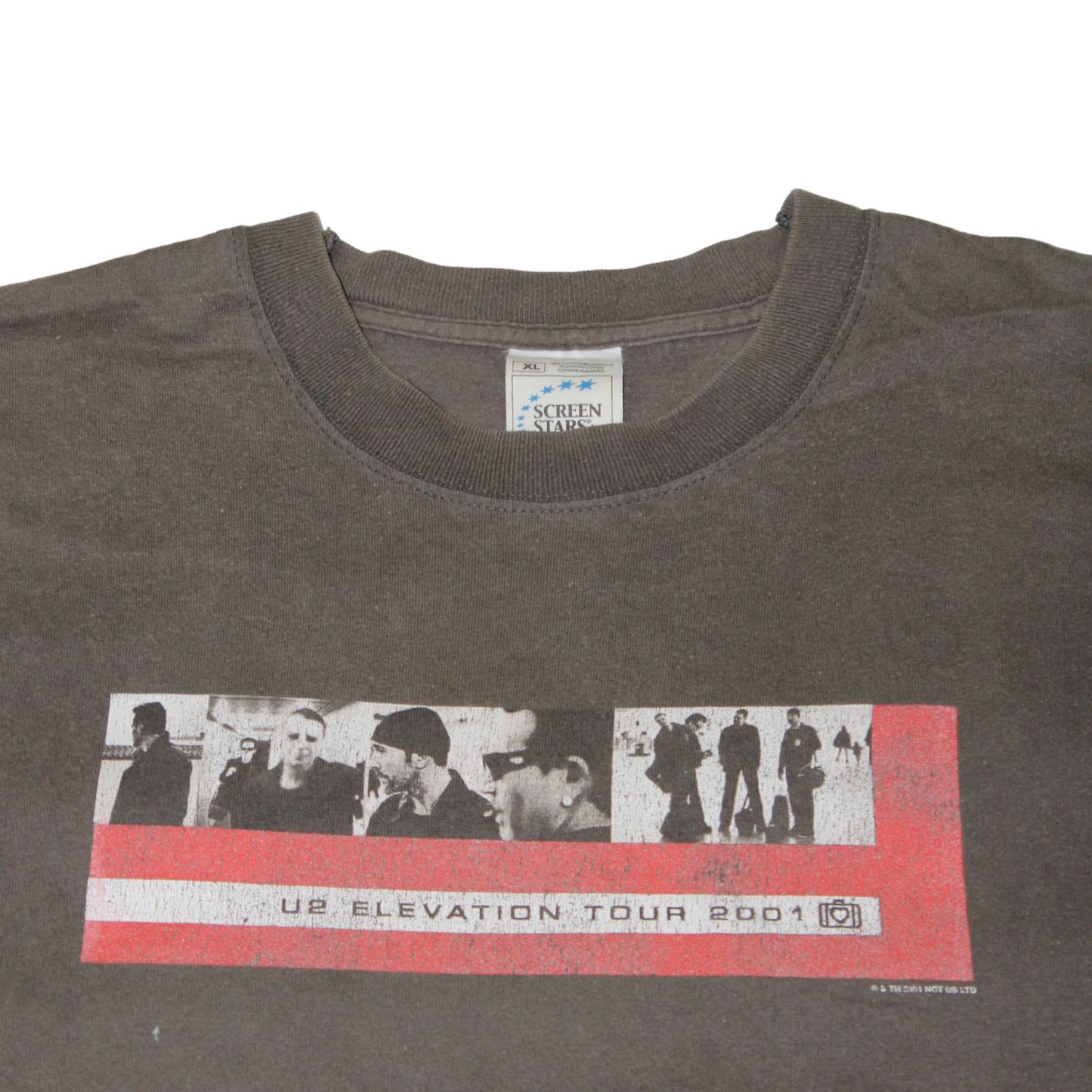 2001 U2 ELEVATION TOUR T-SHIRT
