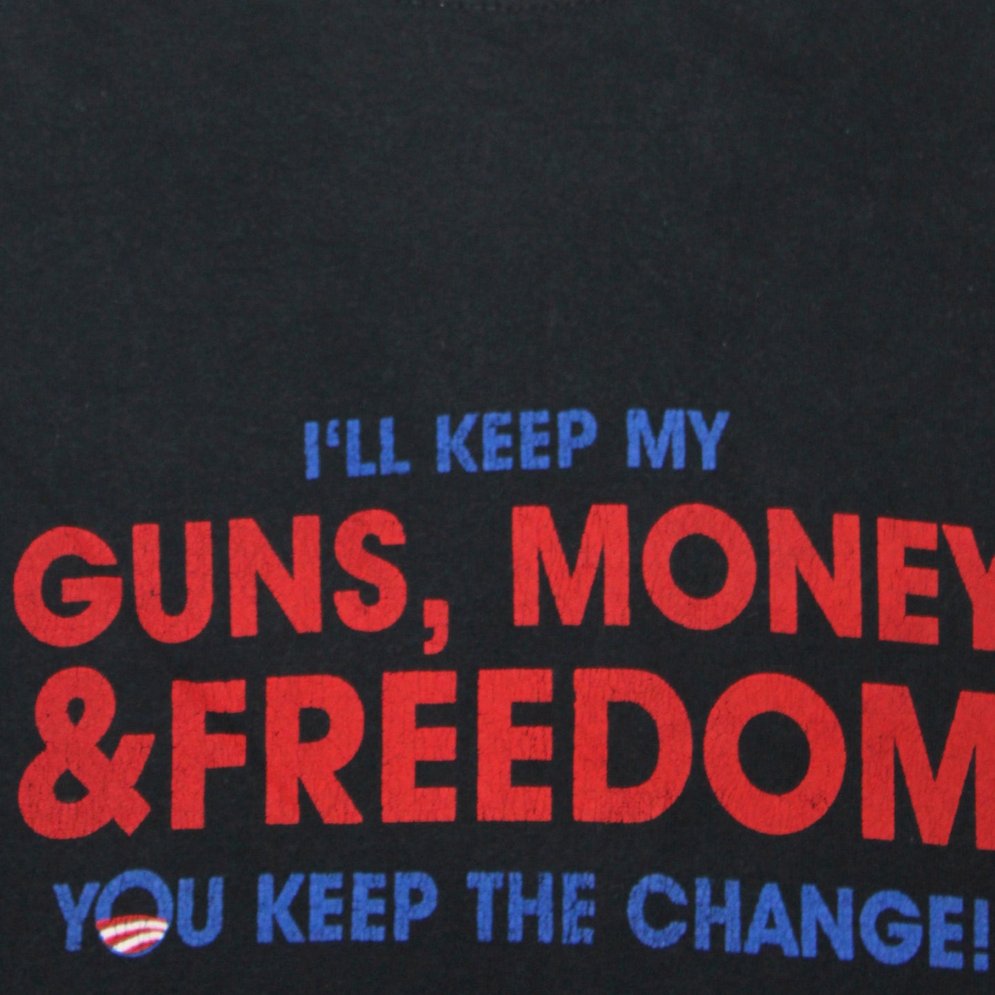 GUNS, MONEY & FREEDOM POLITICAL TEE