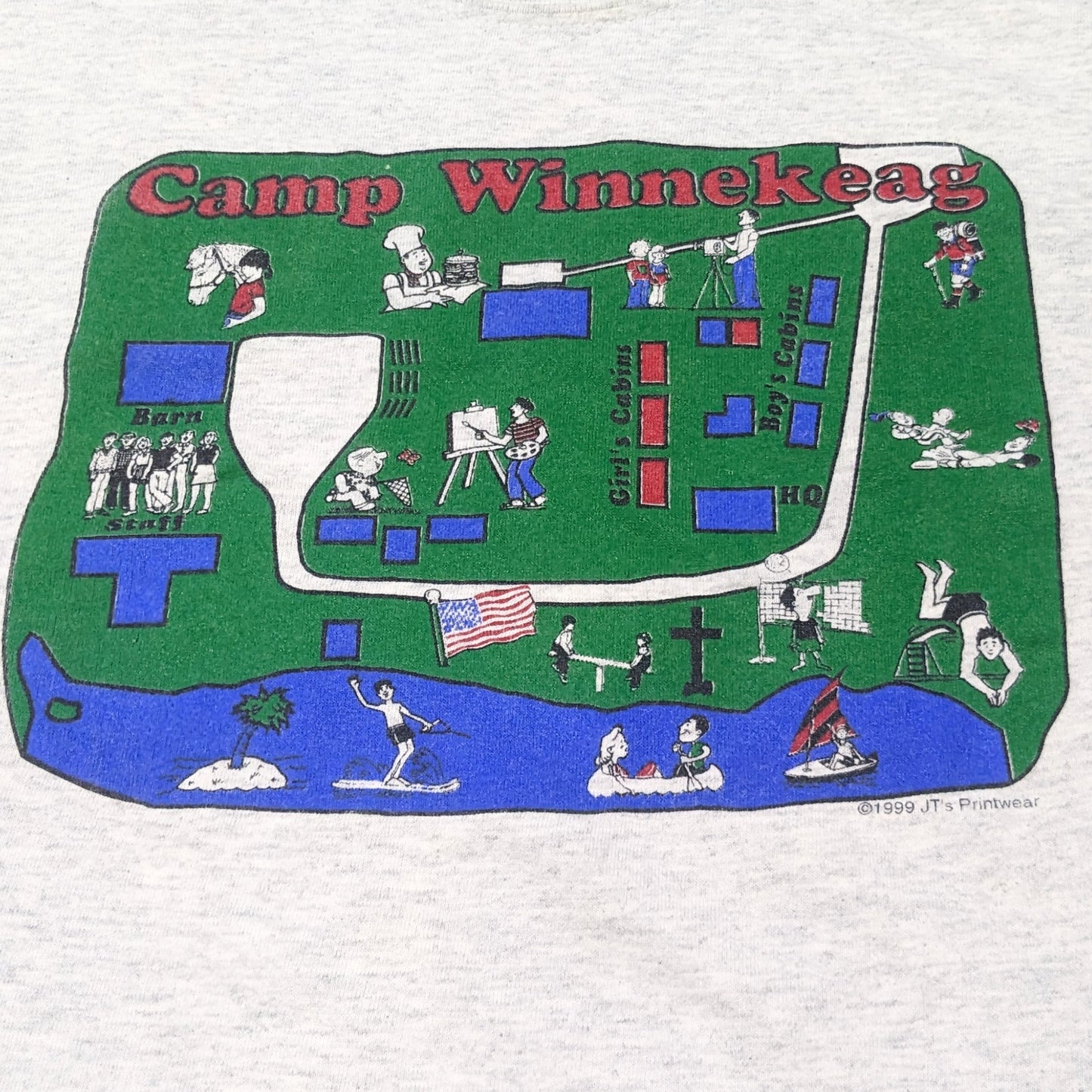 1999 CAMP WINNEKEAG TEE