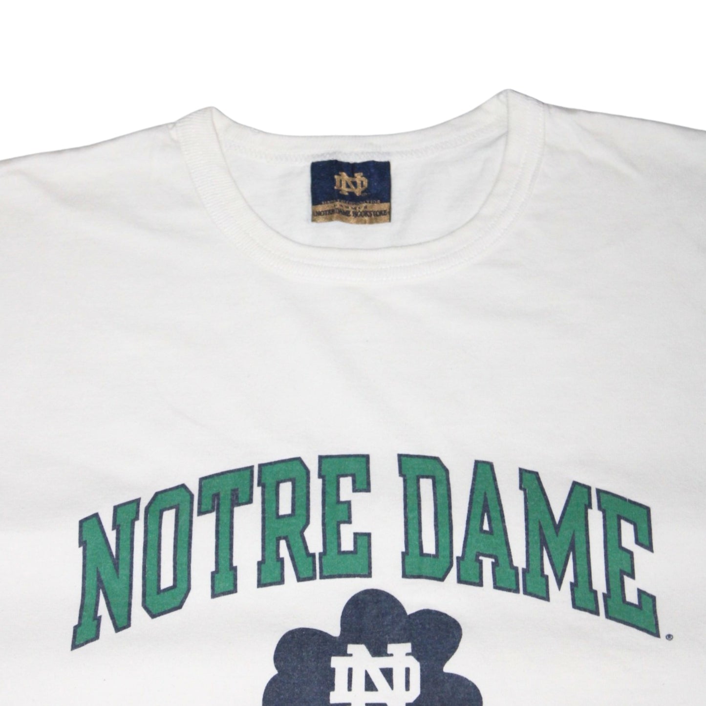 2000S NOTRE DAME SHAMROCK TEE