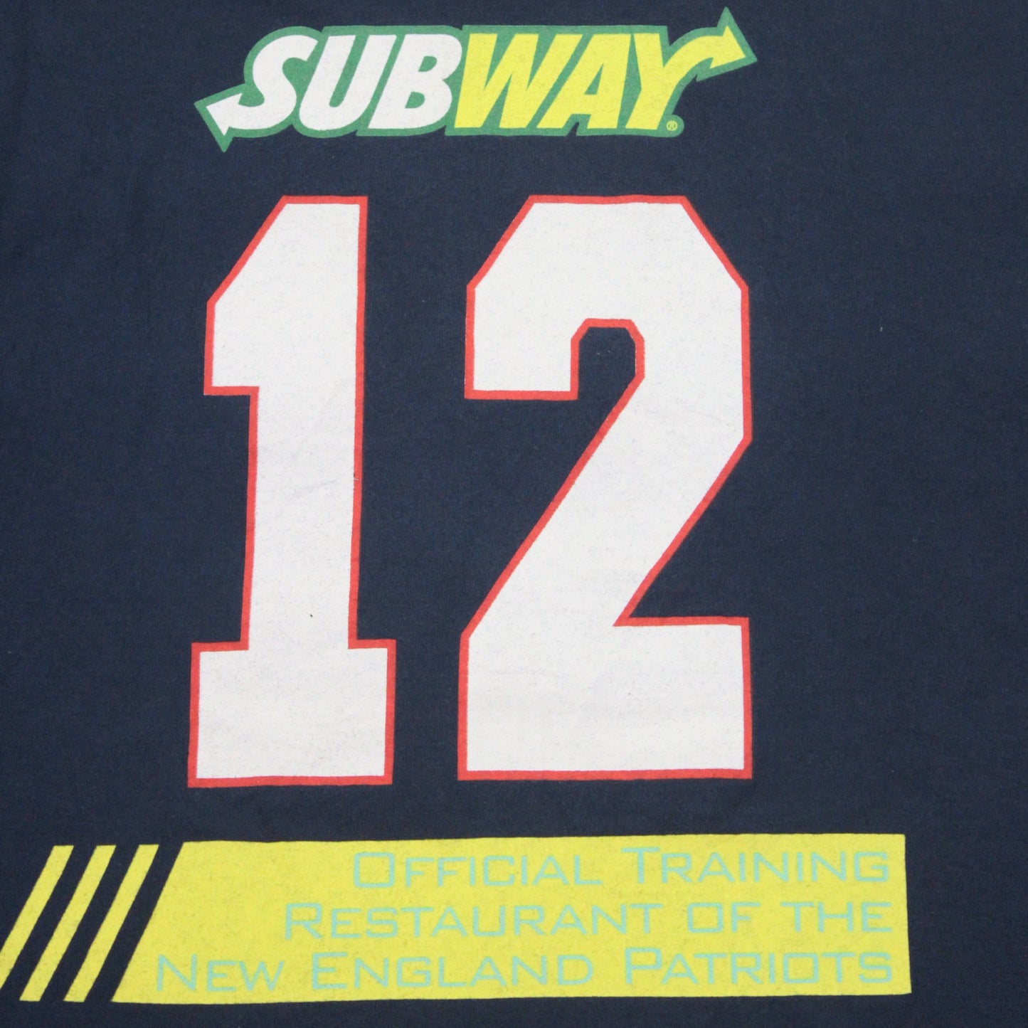 2000S NEW ENGLAND PATRIOTS X SUBWAY TEE