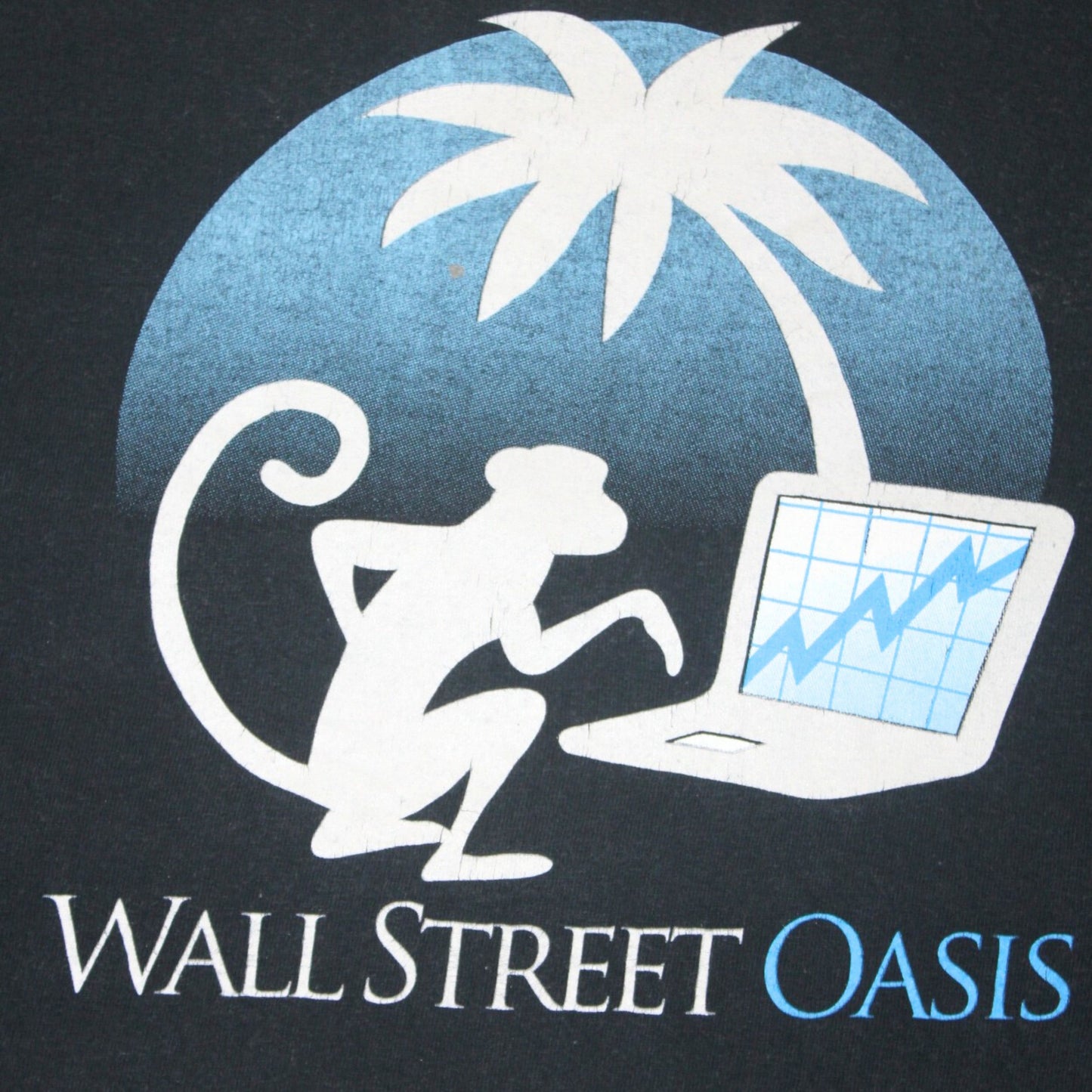 2010S WALL STREET OASIS MONKEY LOGO TEE