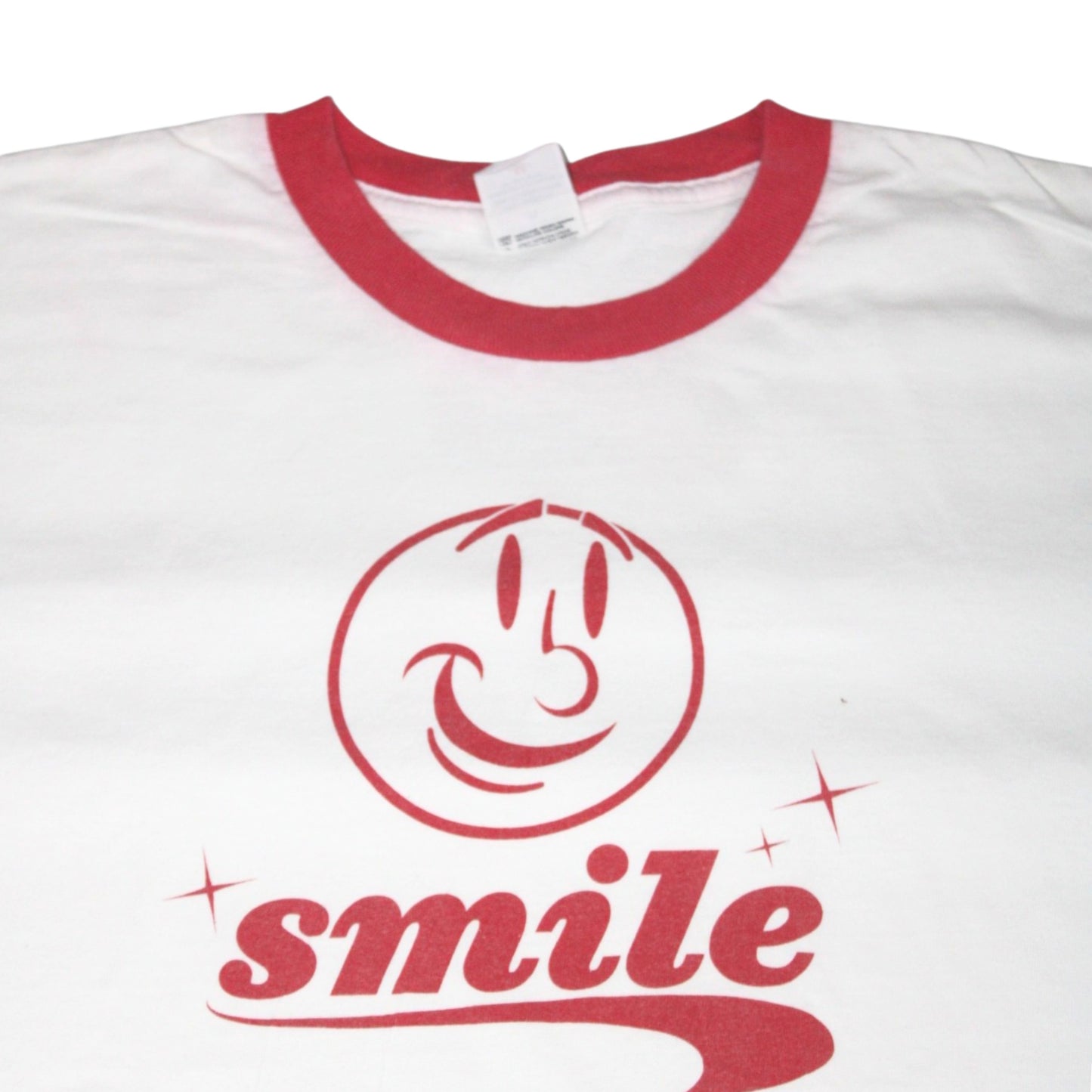 2000S VIRGIN MOBILE SMILE RINGER TEE