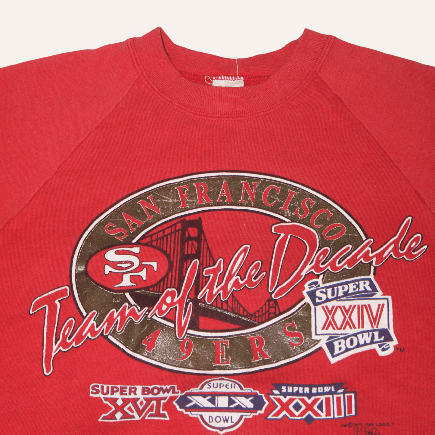1989 SAN FRANCISCO 49ERS SWEATSHIRT