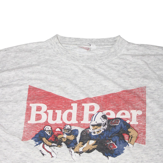1990S BUD BEER FOOTBALL TEE
