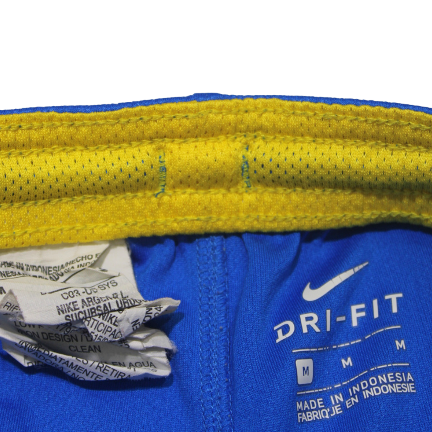 NIKE BRASIL CBF BLUE FOOTBALL SHORTS