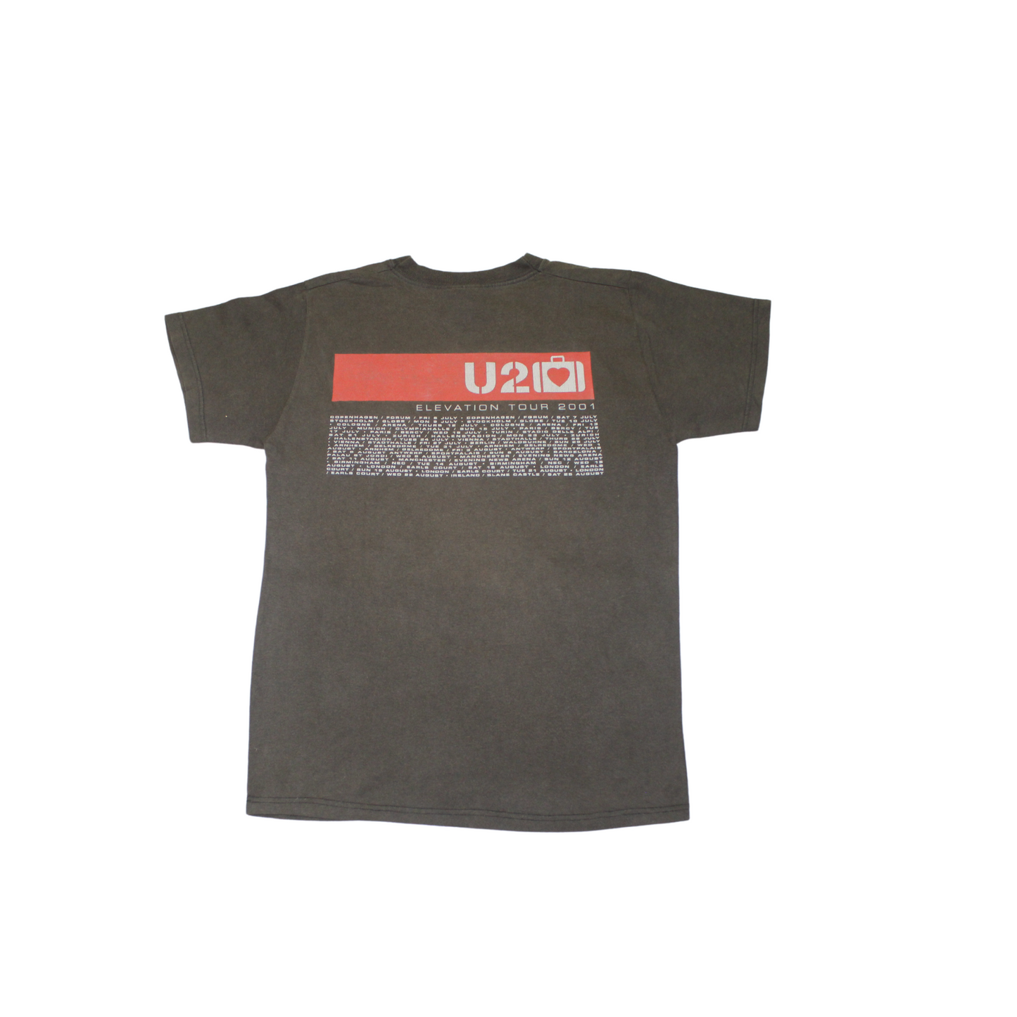 2001 U2 ELEVATION TOUR T-SHIRT