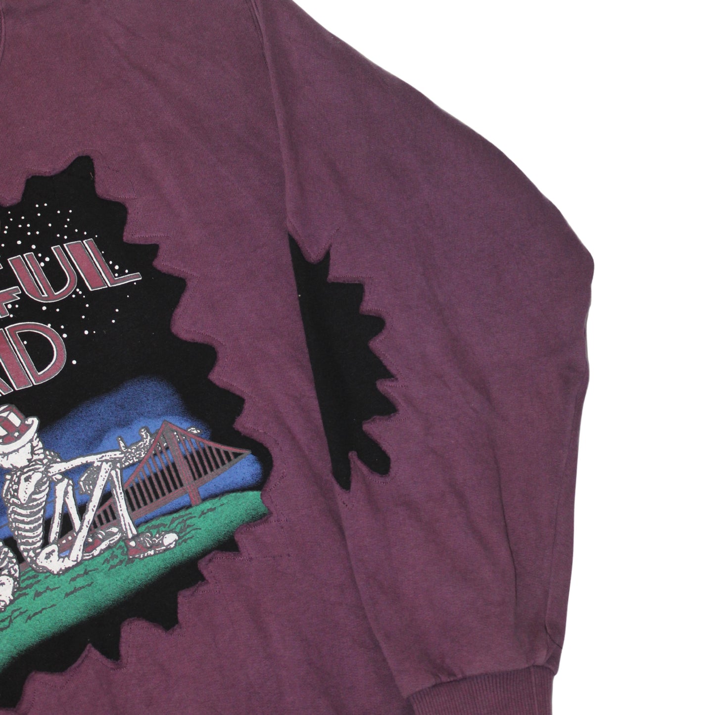 RECONSTRUCTED GRATEFUL DEAD × FRED PERRY SWEATSHIRT