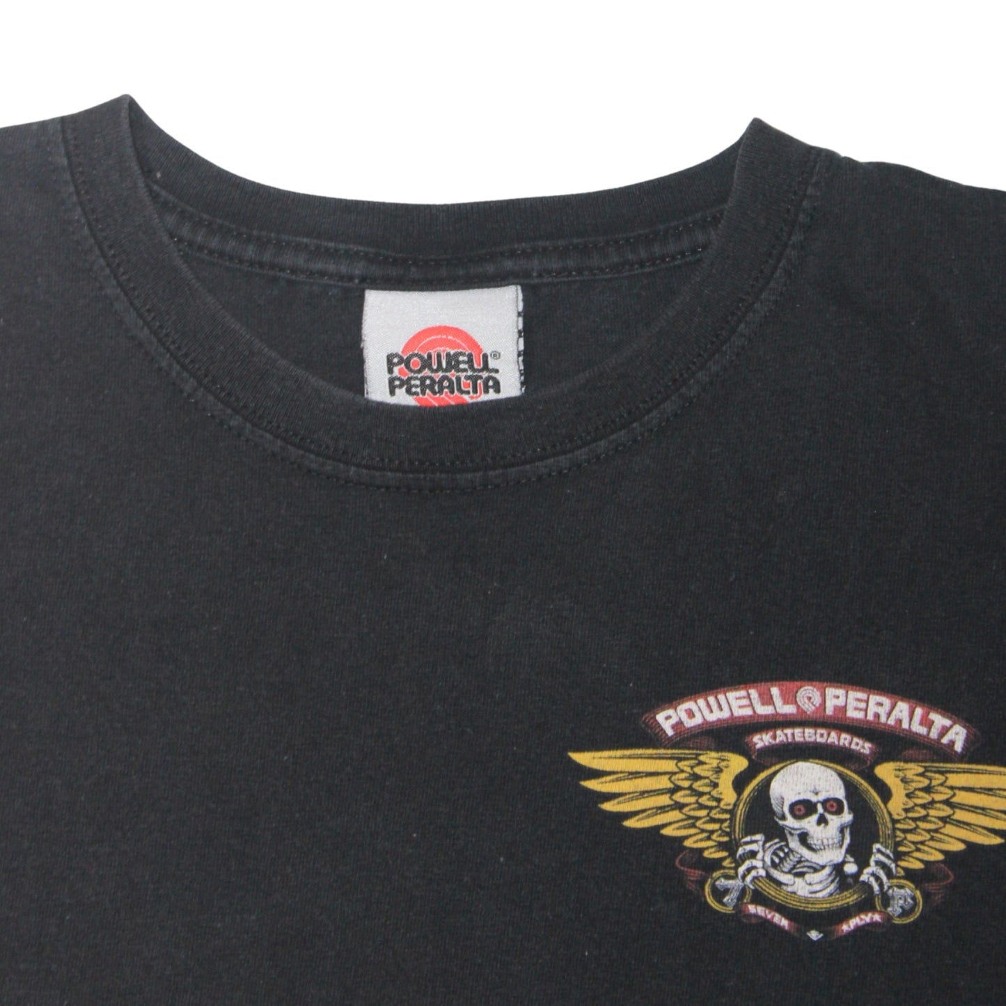 2000S POWELL PERALTA SKATEBOARDS WINGED RIPPER TEE