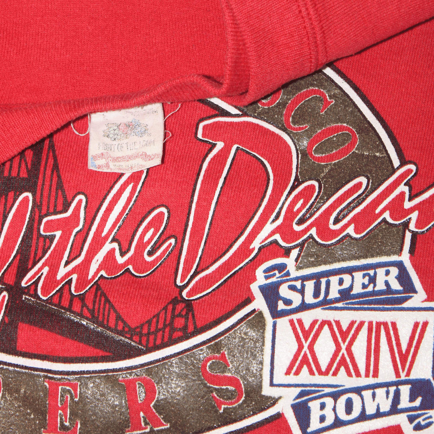 1989 SAN FRANCISCO 49ERS SWEATSHIRT
