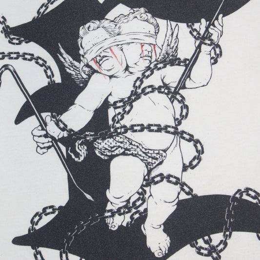 2010S CROOKS & CASTLES “BLINDFOLDED CHERUB” GRAPHIC TEE