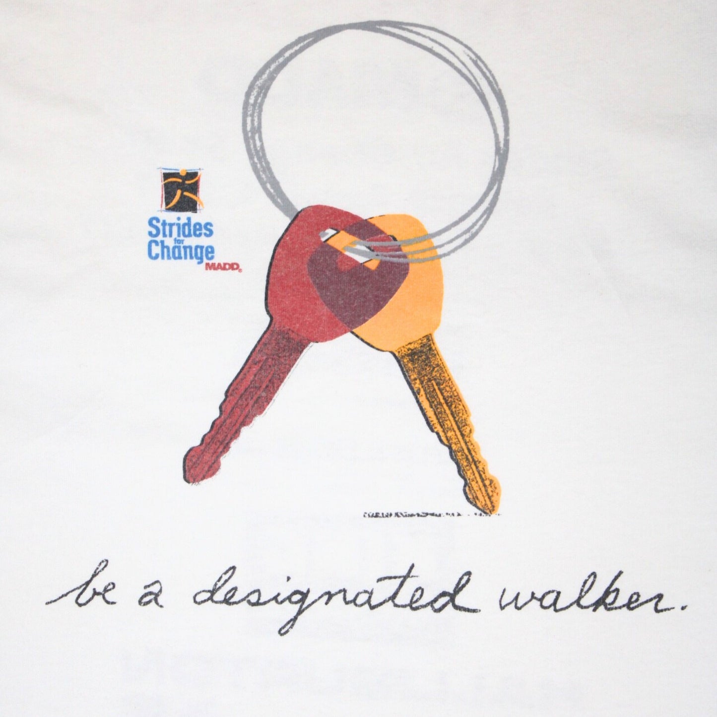 2007 MADD STRIDES FOR CHANGE TEE