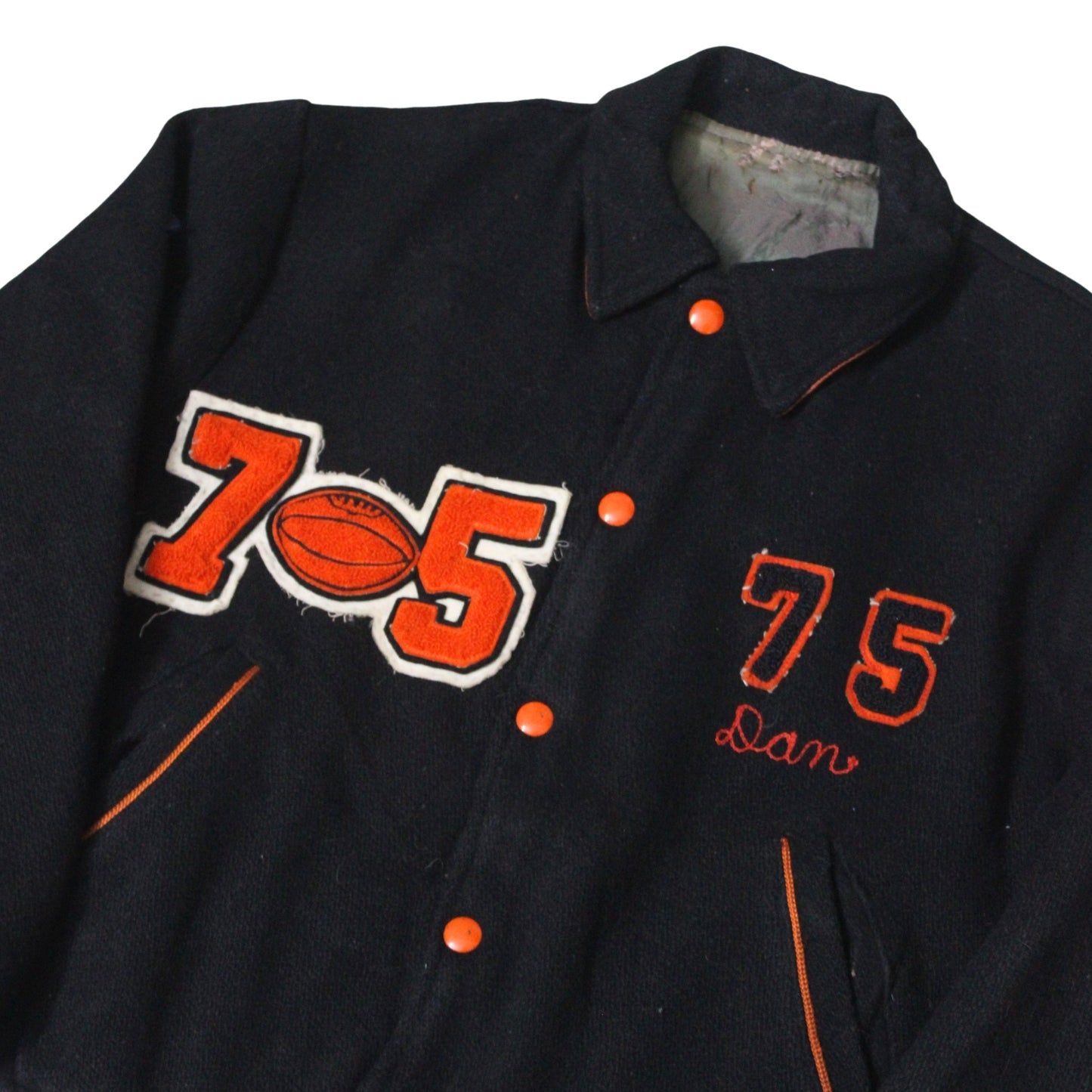1970S NEWCOMERSTOWN TROJANS VARSITY JACKET