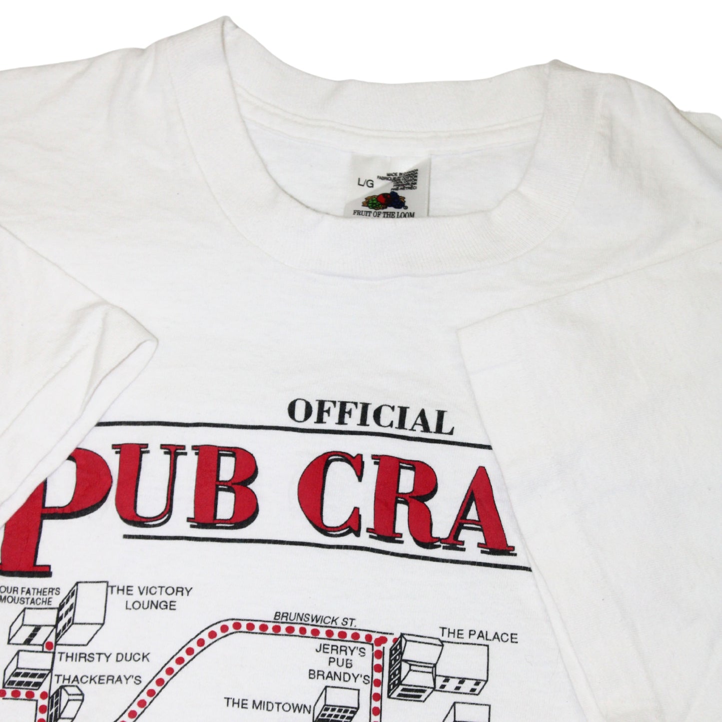 1990S PUB CRAWL “SUICIDE ZONE” TEE
