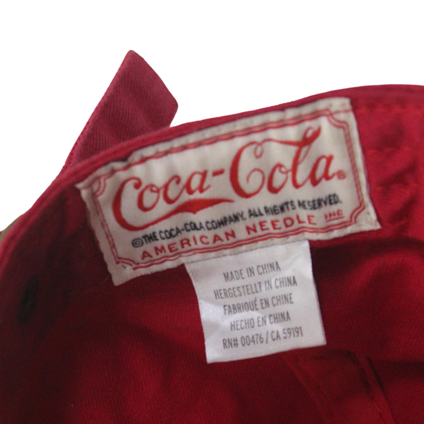 VTG COCA-COLA “LOVE” BASEBALL CAP