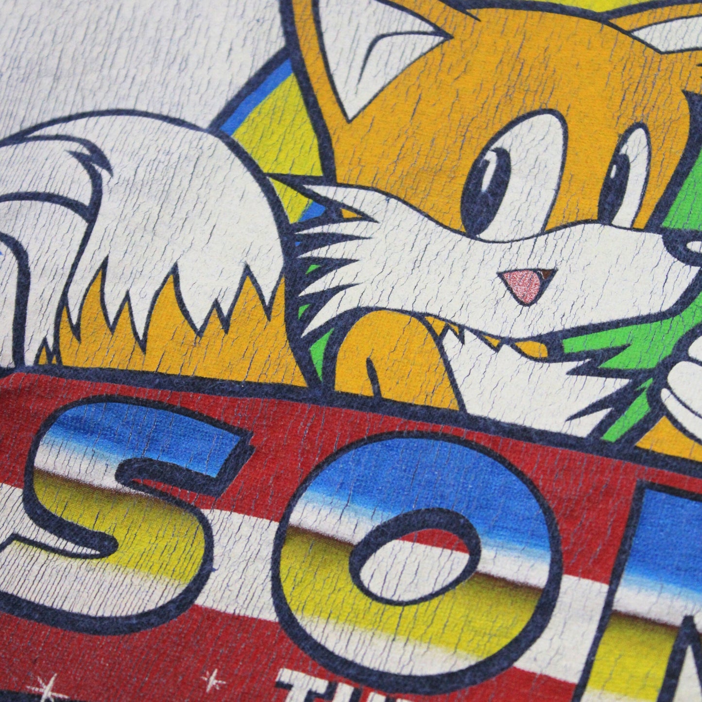 VINTAGE SONIC THE HEDGEHOG & TAILS TEE
