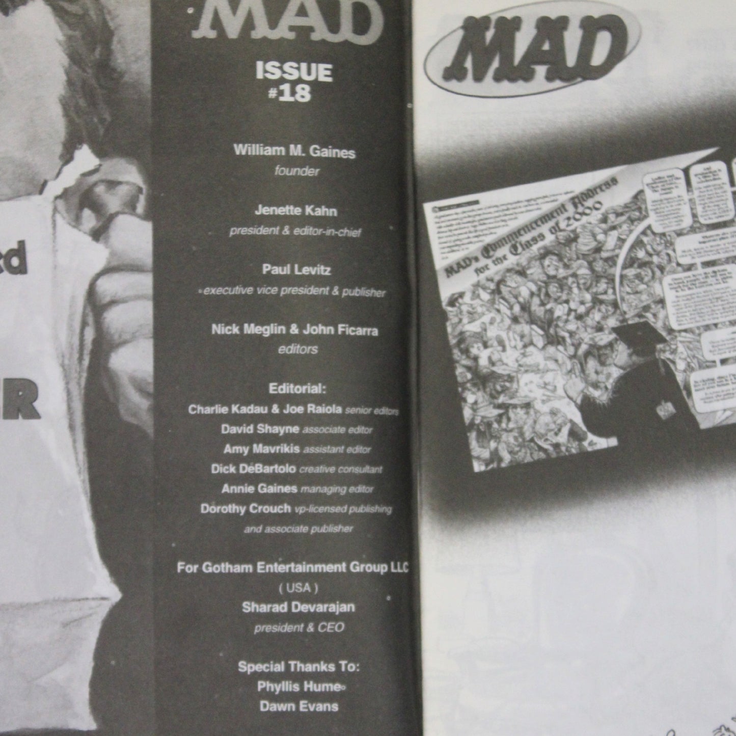 MAD MAGAZINE – ISSUE NO. 18 (2000)