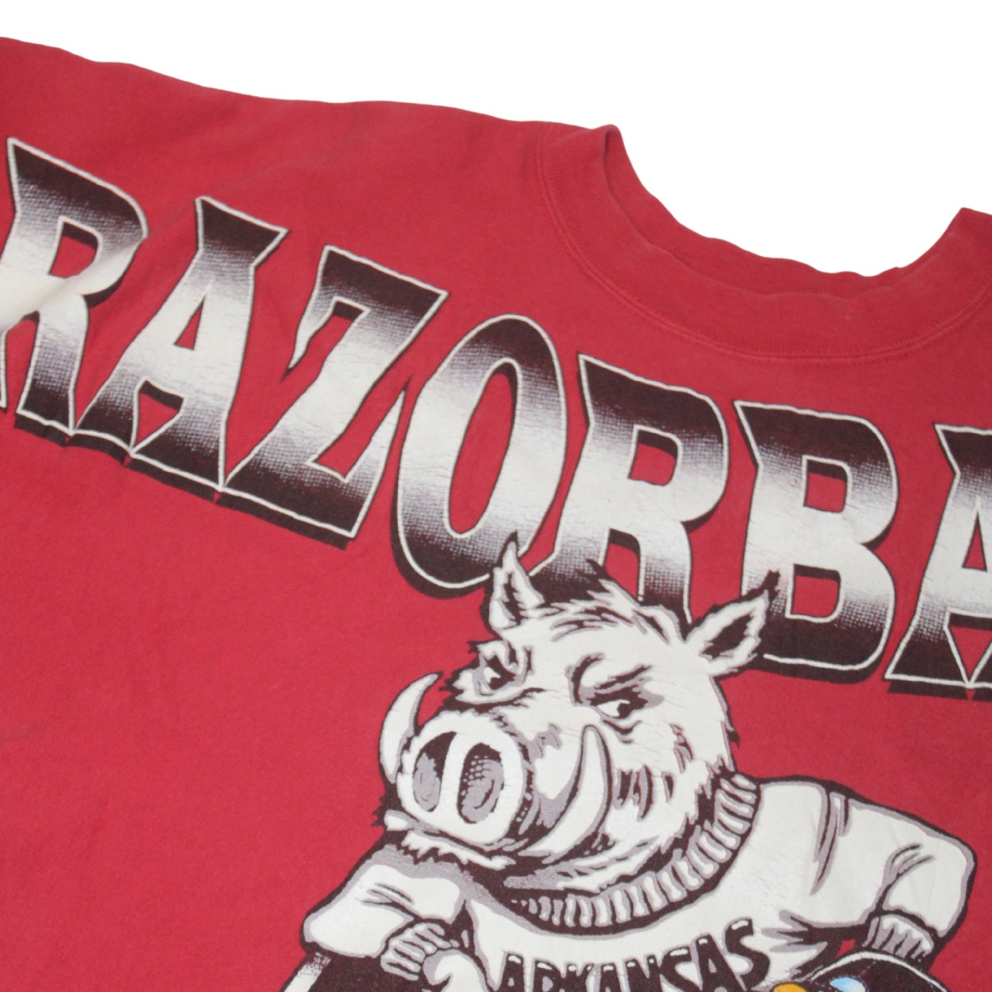 1990S ARKANSAS RAZORBACKS × PEANUTS SWEATSHIRT
