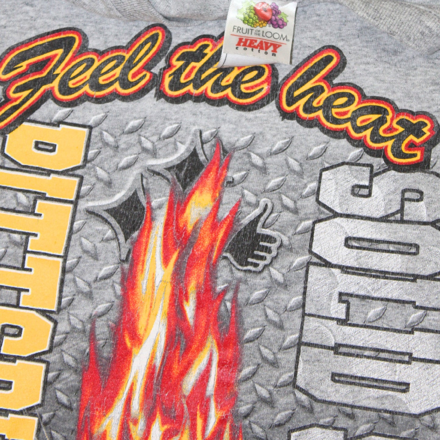 2000’s FEEL THE HEAT RUGBY GRAPHIC TEE