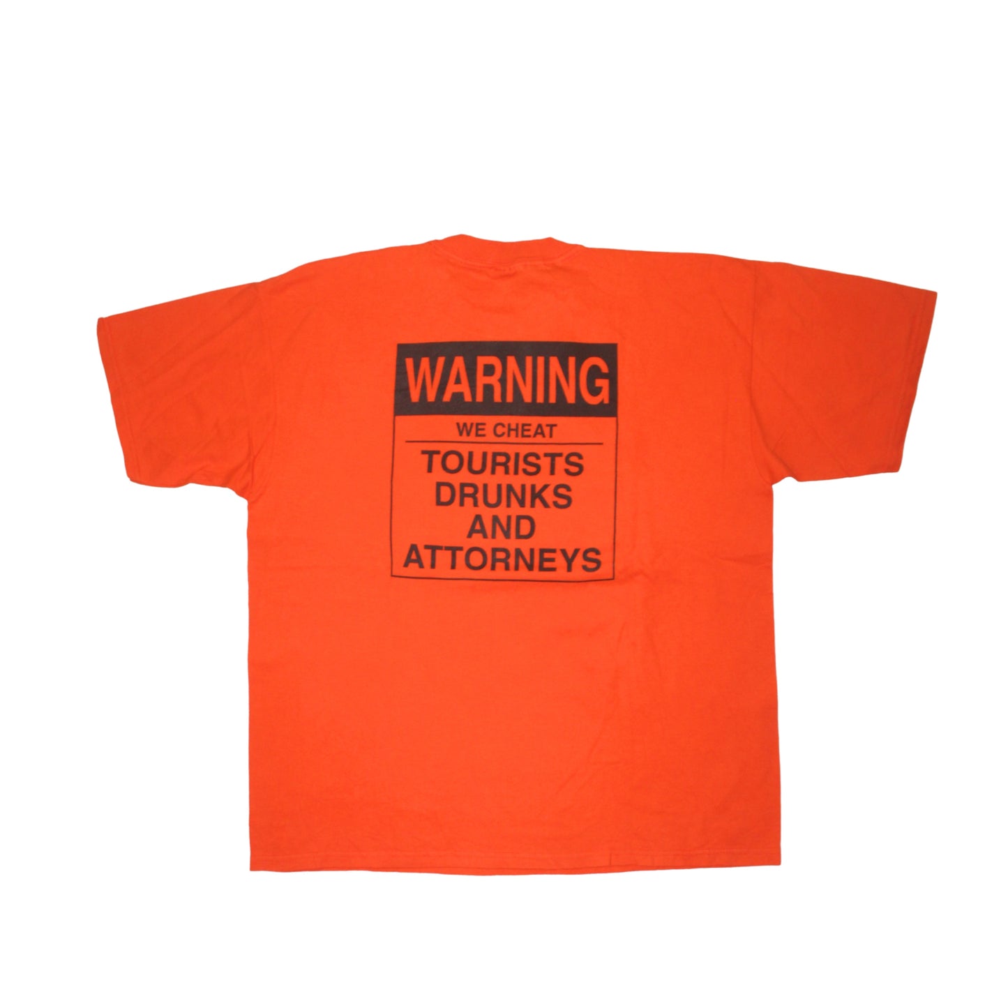HARRY & THE NATIVES Y2K TOURIST WARNING TEE