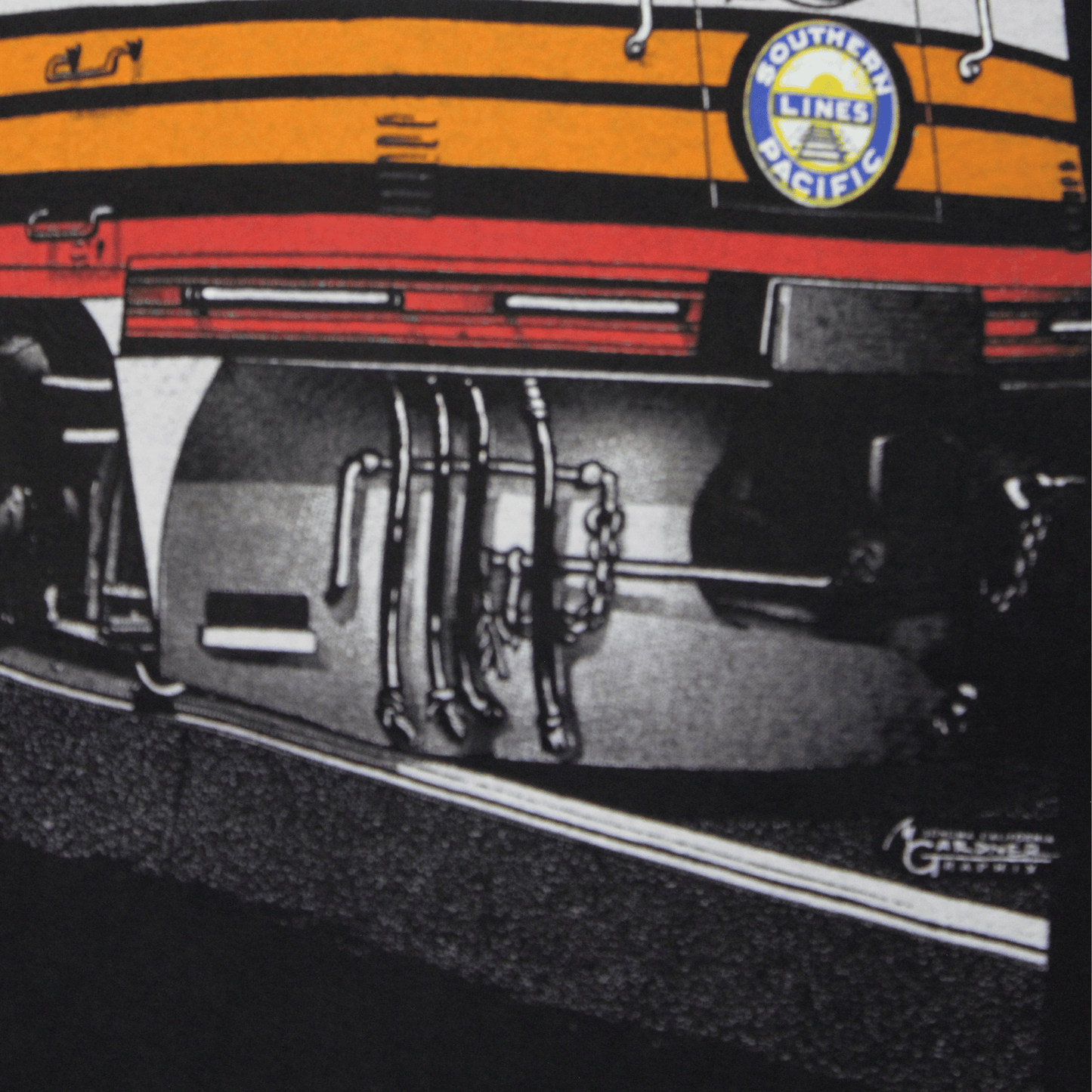 SOUTHERN PACIFIC LOCOMOTIVE TEE