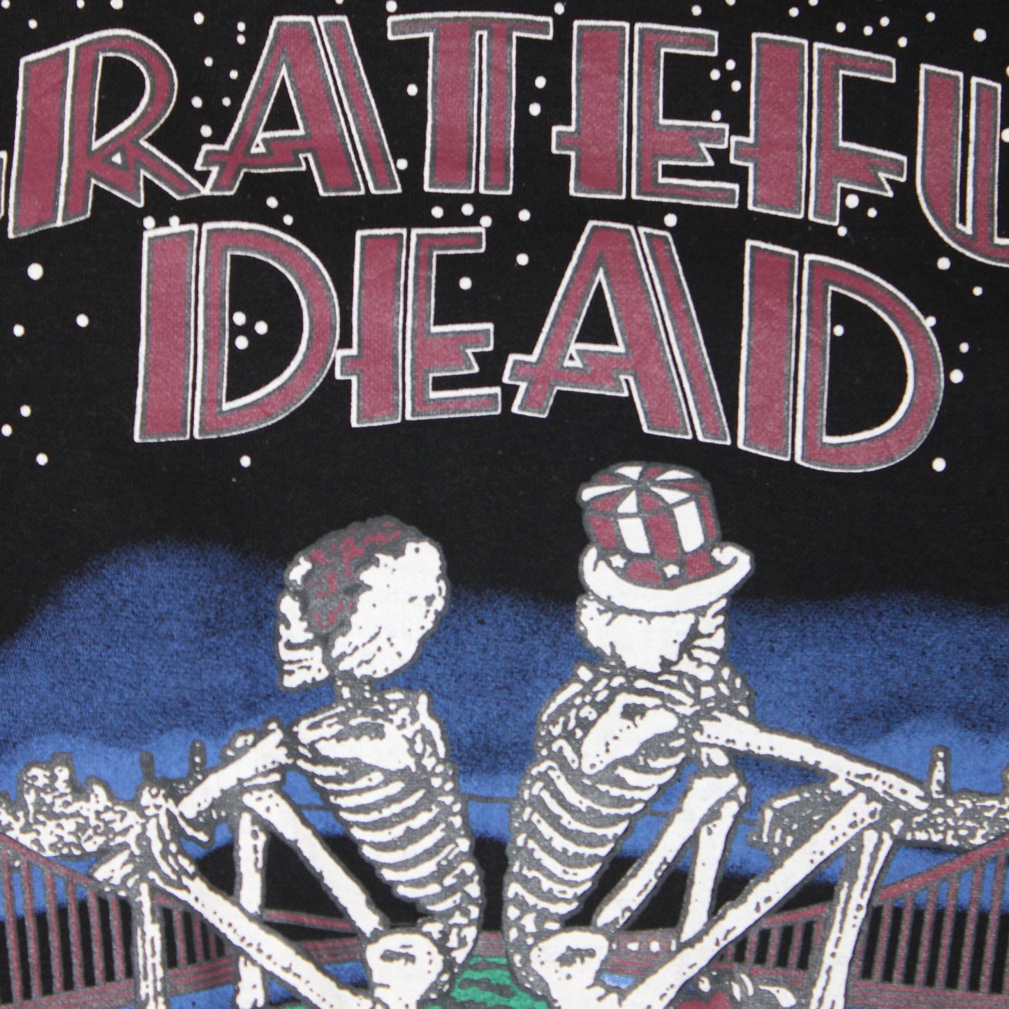 RECONSTRUCTED GRATEFUL DEAD × FRED PERRY SWEATSHIRT