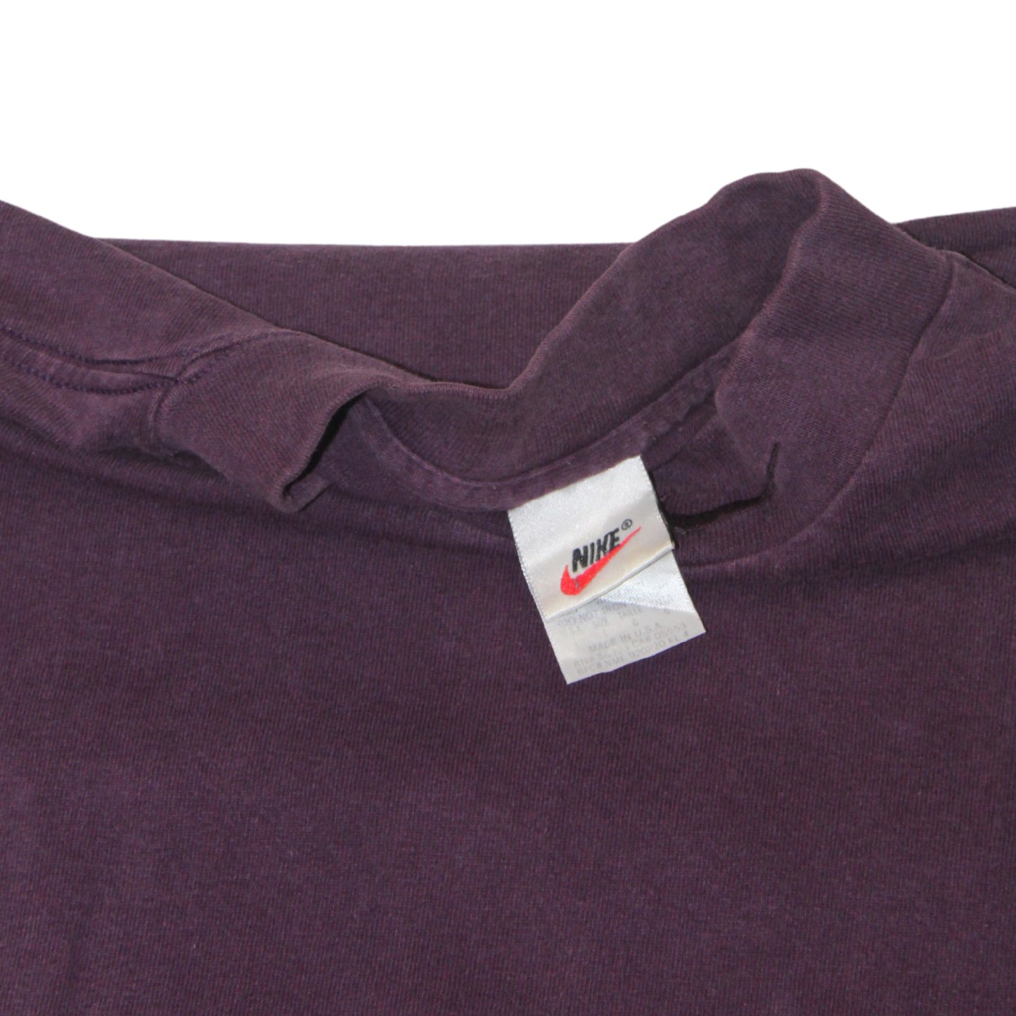 1990S NIKE HIGH NECK LOGO TEE