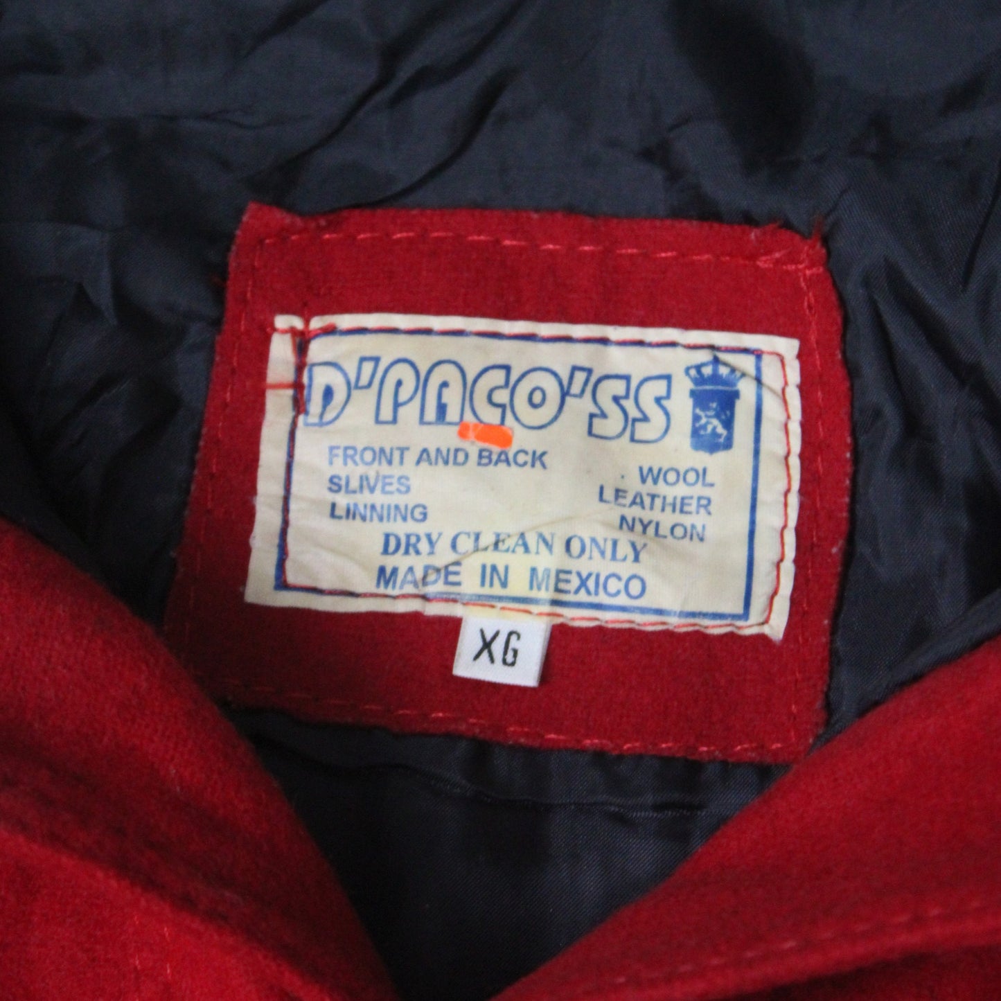 VTG 1990'S ZORROS LEATHER JACKET