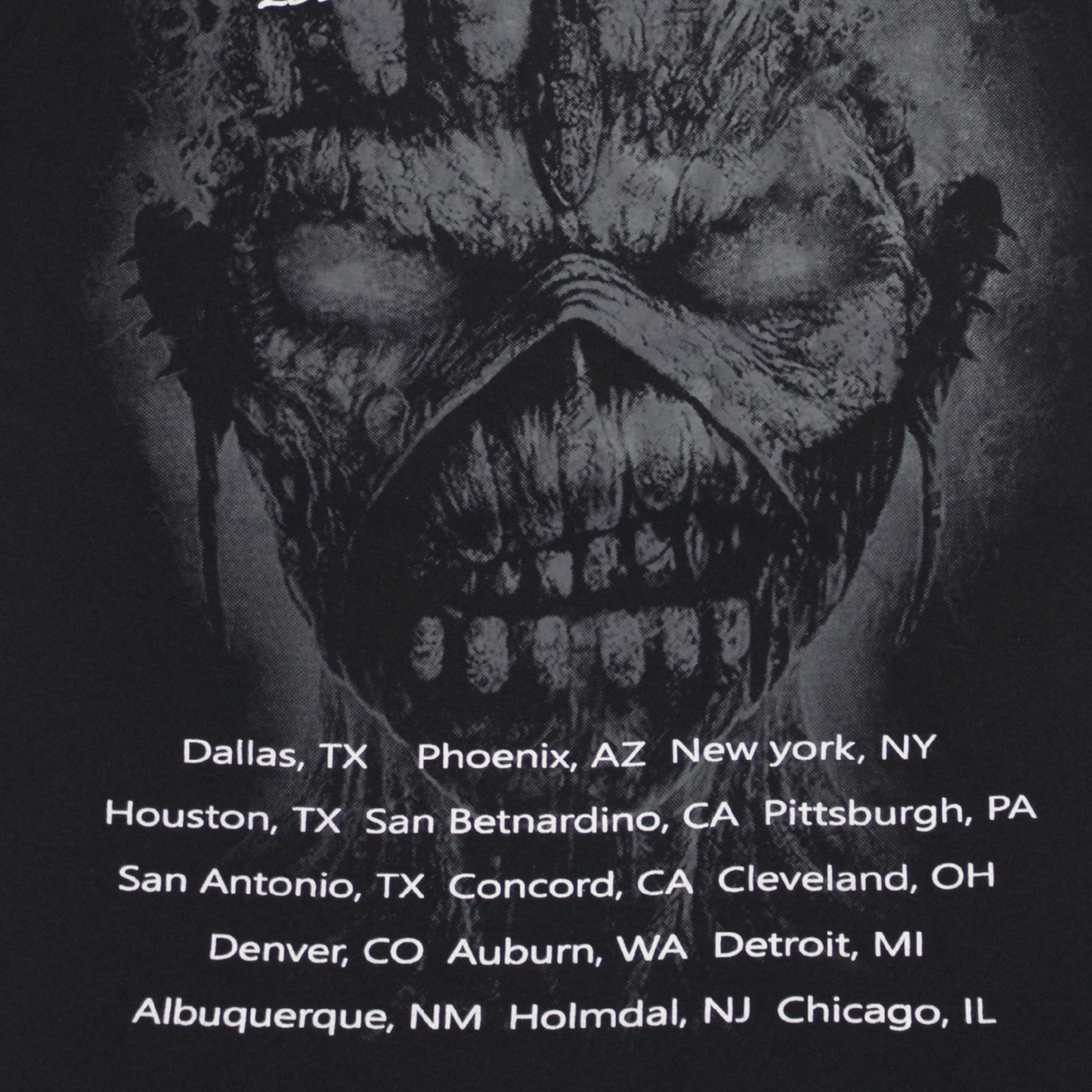 2010 IRON MAIDEN TEE