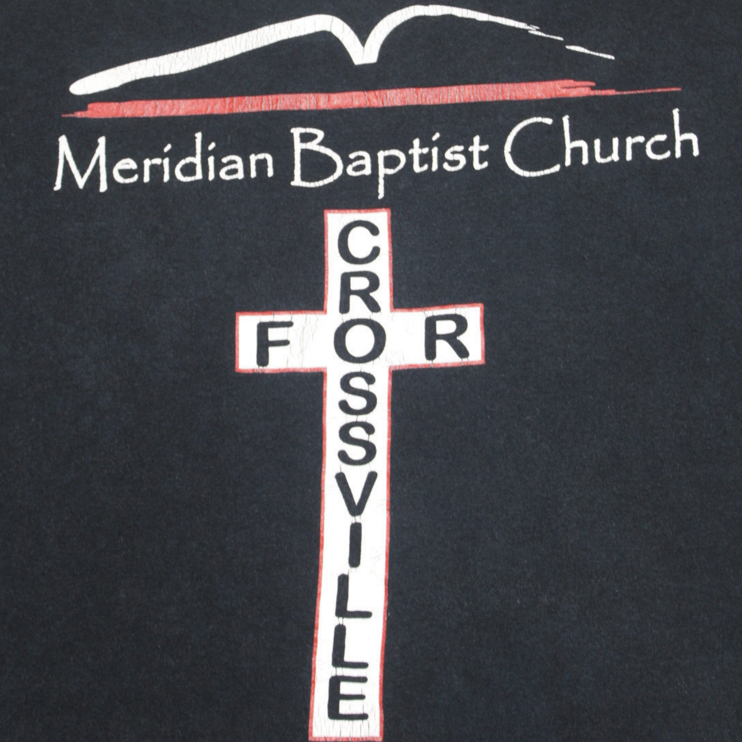 2000S "I LOVE SUNDAY" MERIDIAN BAPTIST CHURCH TEE