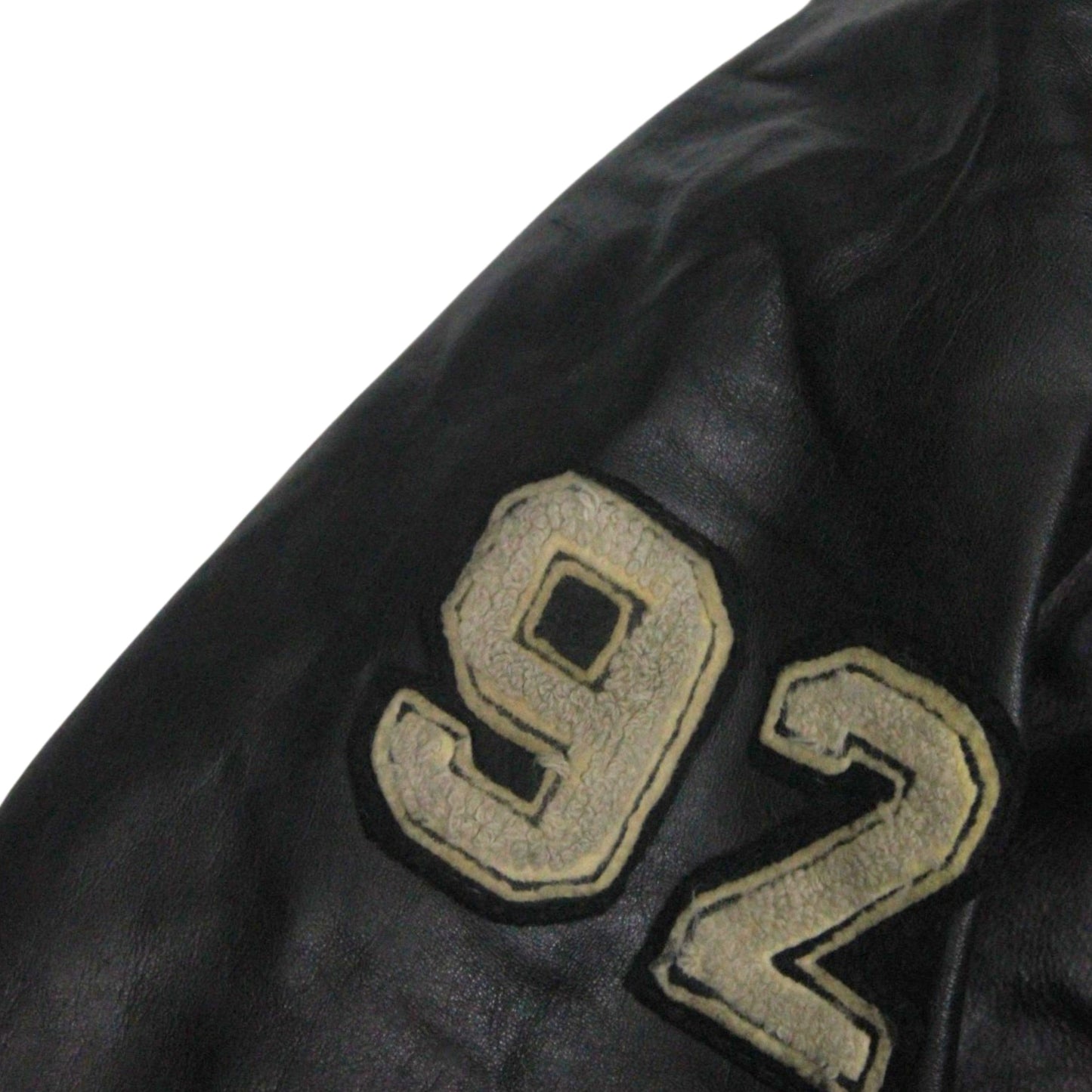 1990S LEATHER CREST JACKET