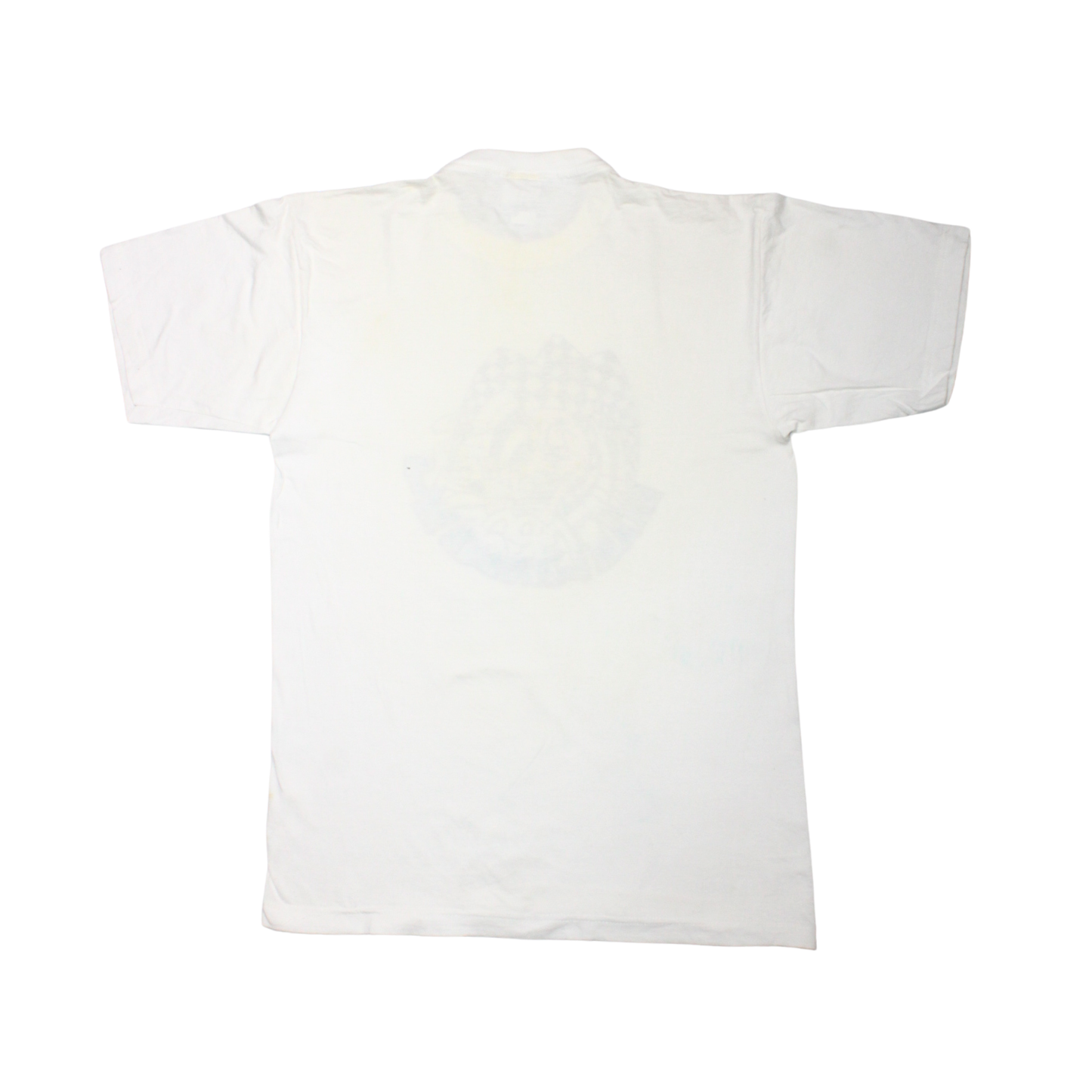 2000S CHECKERED FLAG CARTOON CHARACTER GRAPHIC TEE