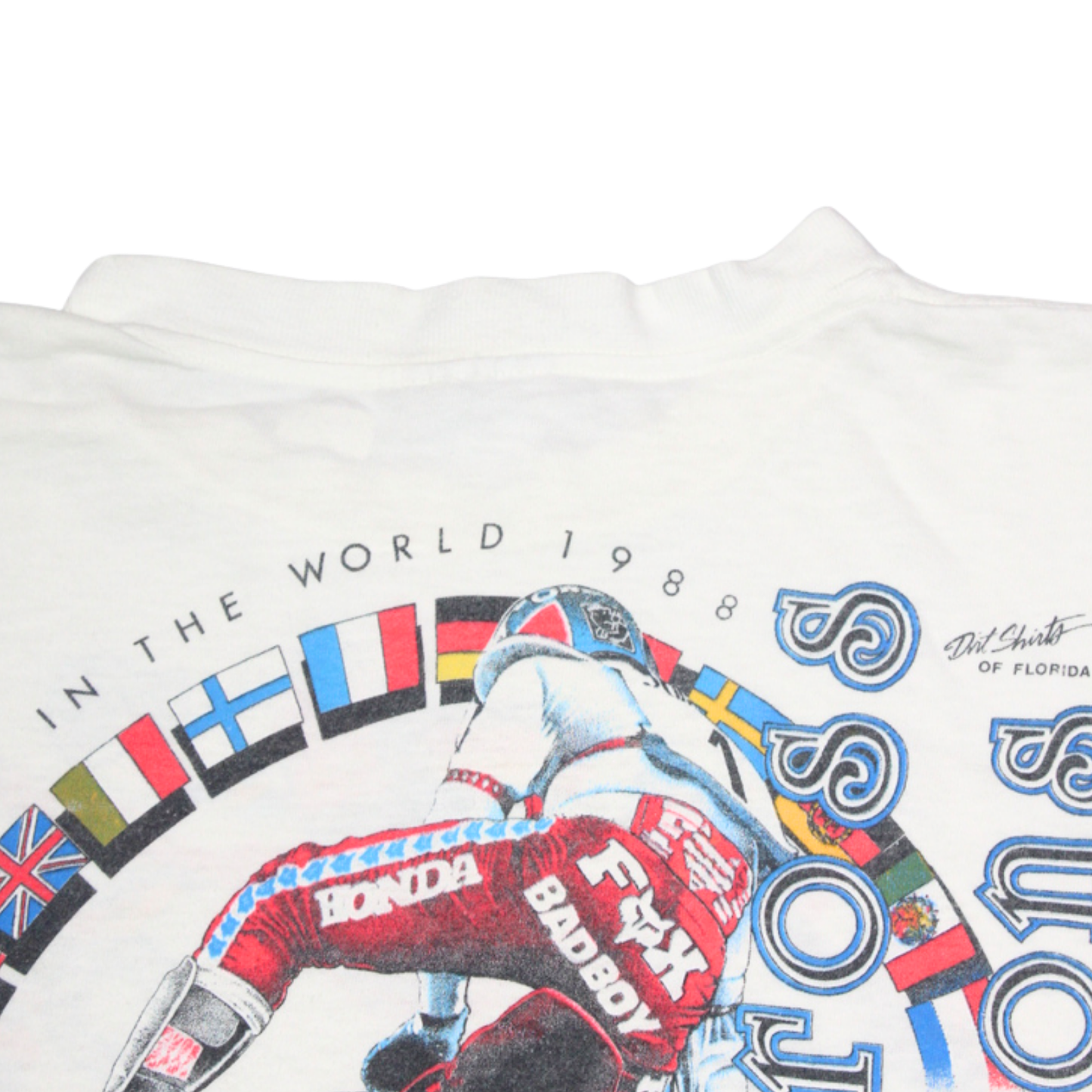 1988 MOTOCROSS DES NATIONS HONDA RACING TEE