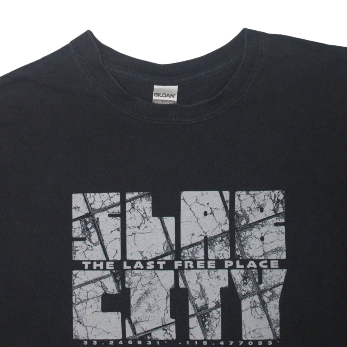 2010S SLAB CITY "THE LAST FREE PLACE" TEE