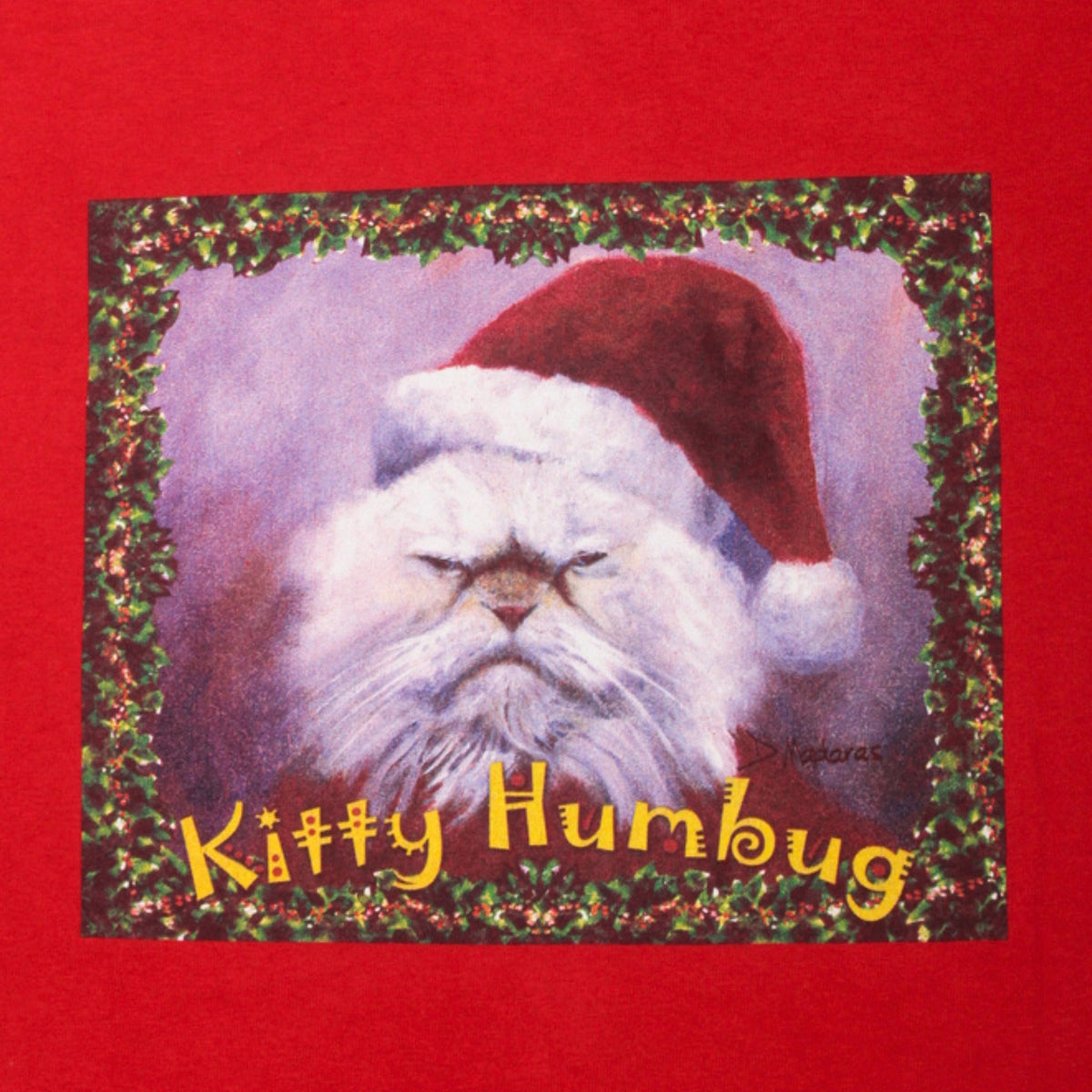 2000S "KITTY HUMBUG" CHRISTMAS TEE
