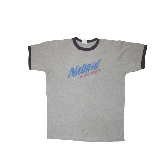 2000S NATURAL LIGHT DRINK TEE