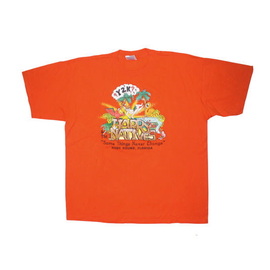 HARRY & THE NATIVES Y2K TOURIST WARNING TEE