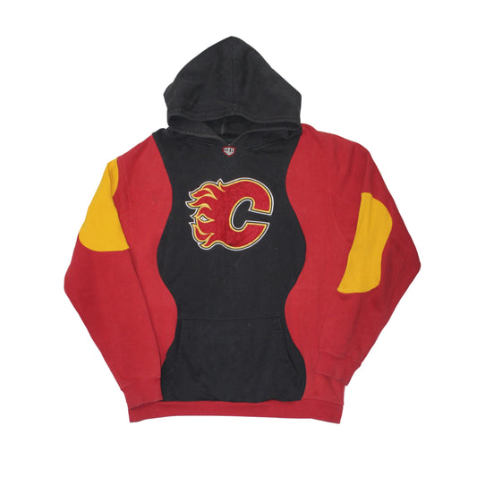 RECONSTRUCTED CALGARY FLAMES HOODIE