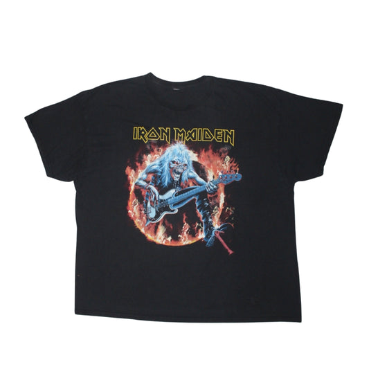 2010S IRON MAIDEN “EDDIE ON FIRE” TEE