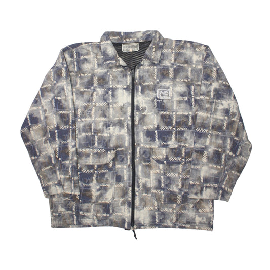 VINTAGE OFFSHORE CALIFORNIA AOP ZIP WINDCHEATER JACKET